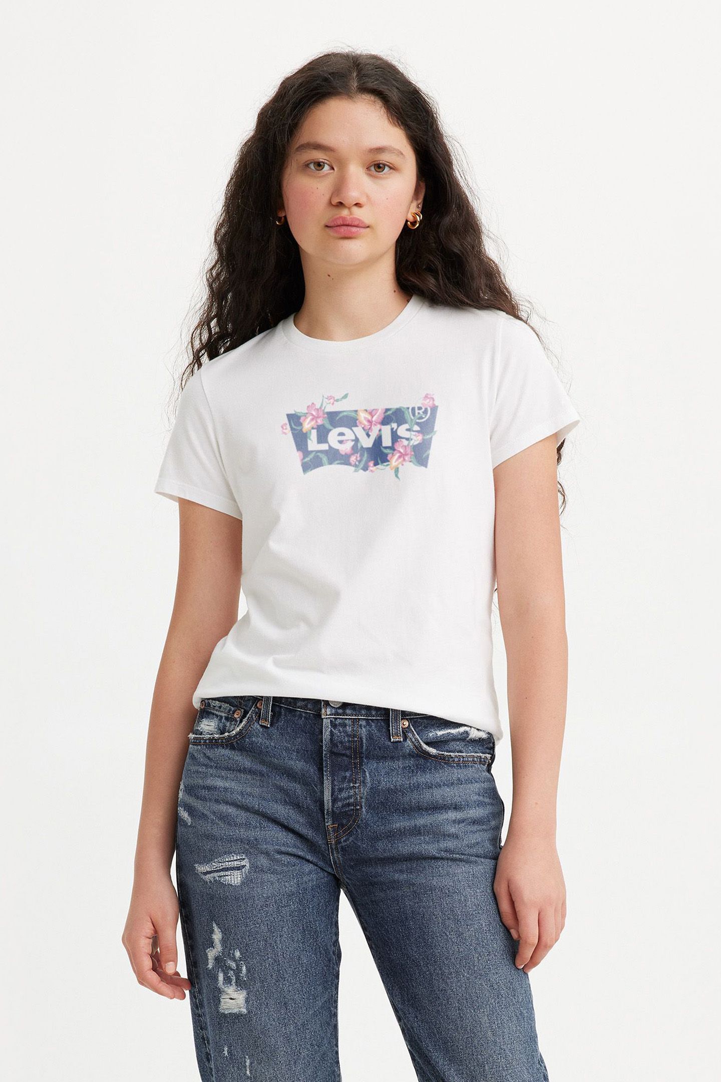 THE PERFECT TEE BW TROPICAL FLOWER FILL 1