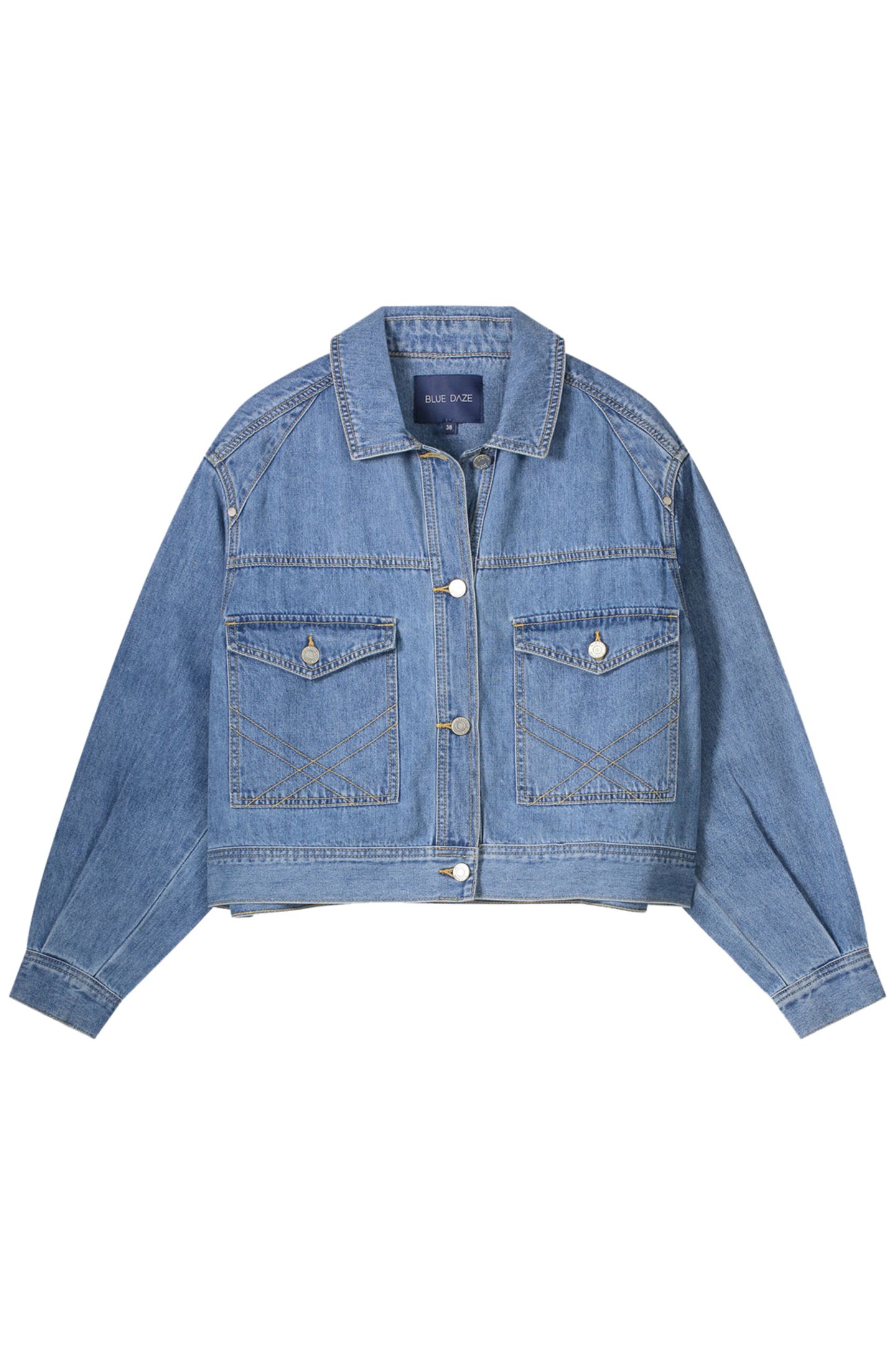 BOXY DENIM JACKET DENIM 1