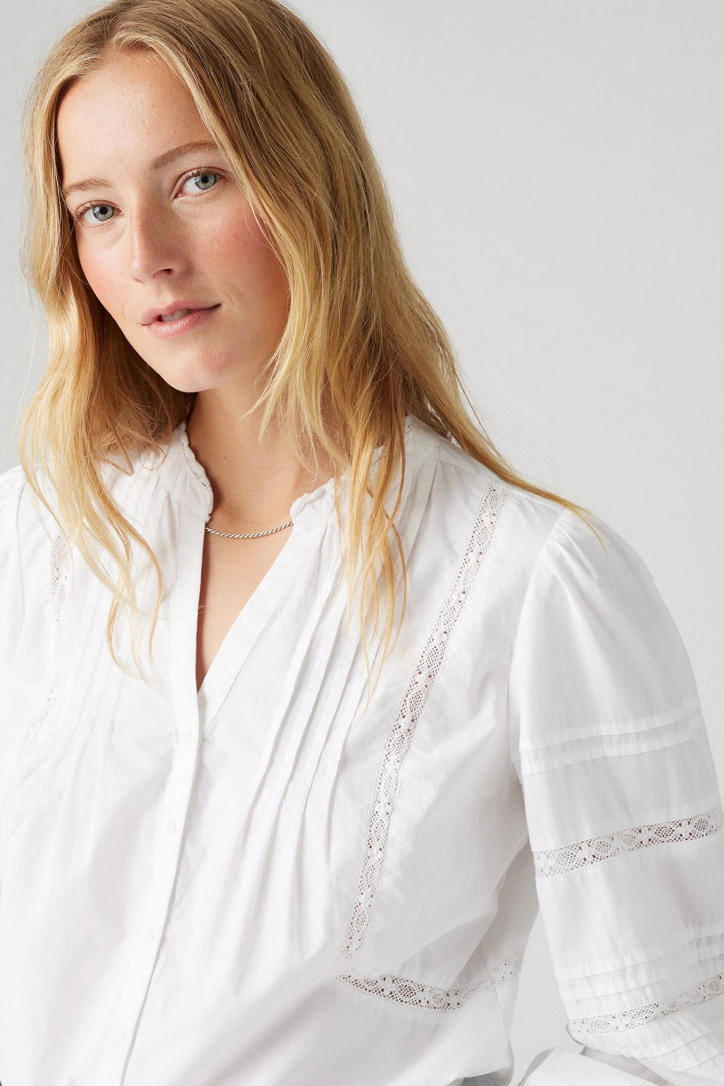 MANDY LS BLOUSE BRIGHT WHITE 6