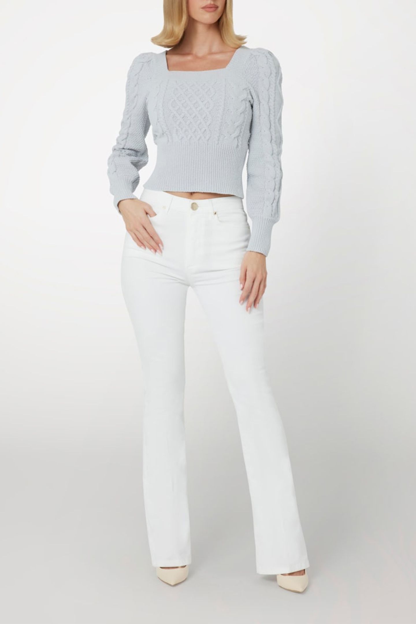 MARCIANO BY GUESS LS MICRO CHENILLE KY SILK GRAY 3