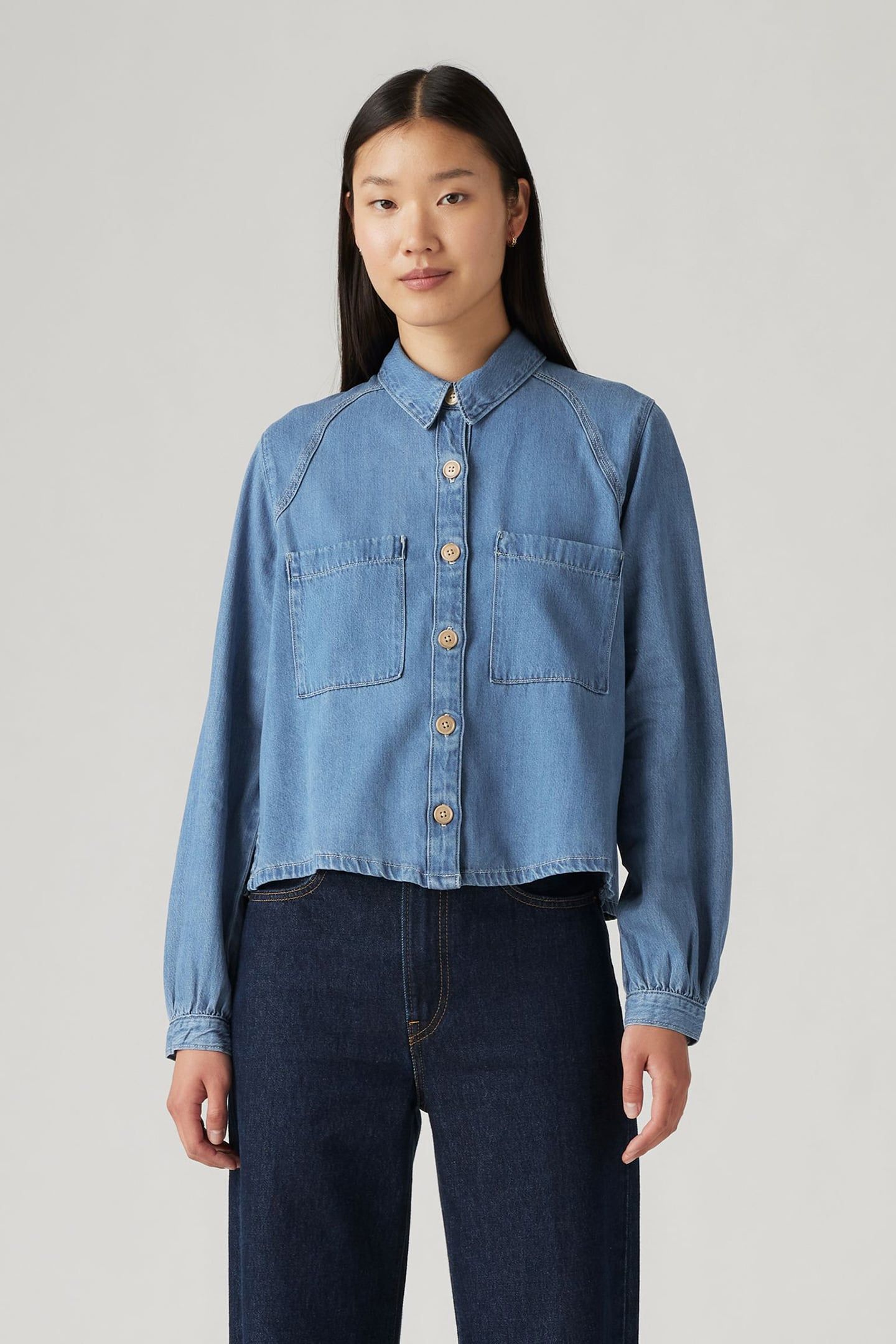 TYLA SHIRT BRIGHT MID STONE 1