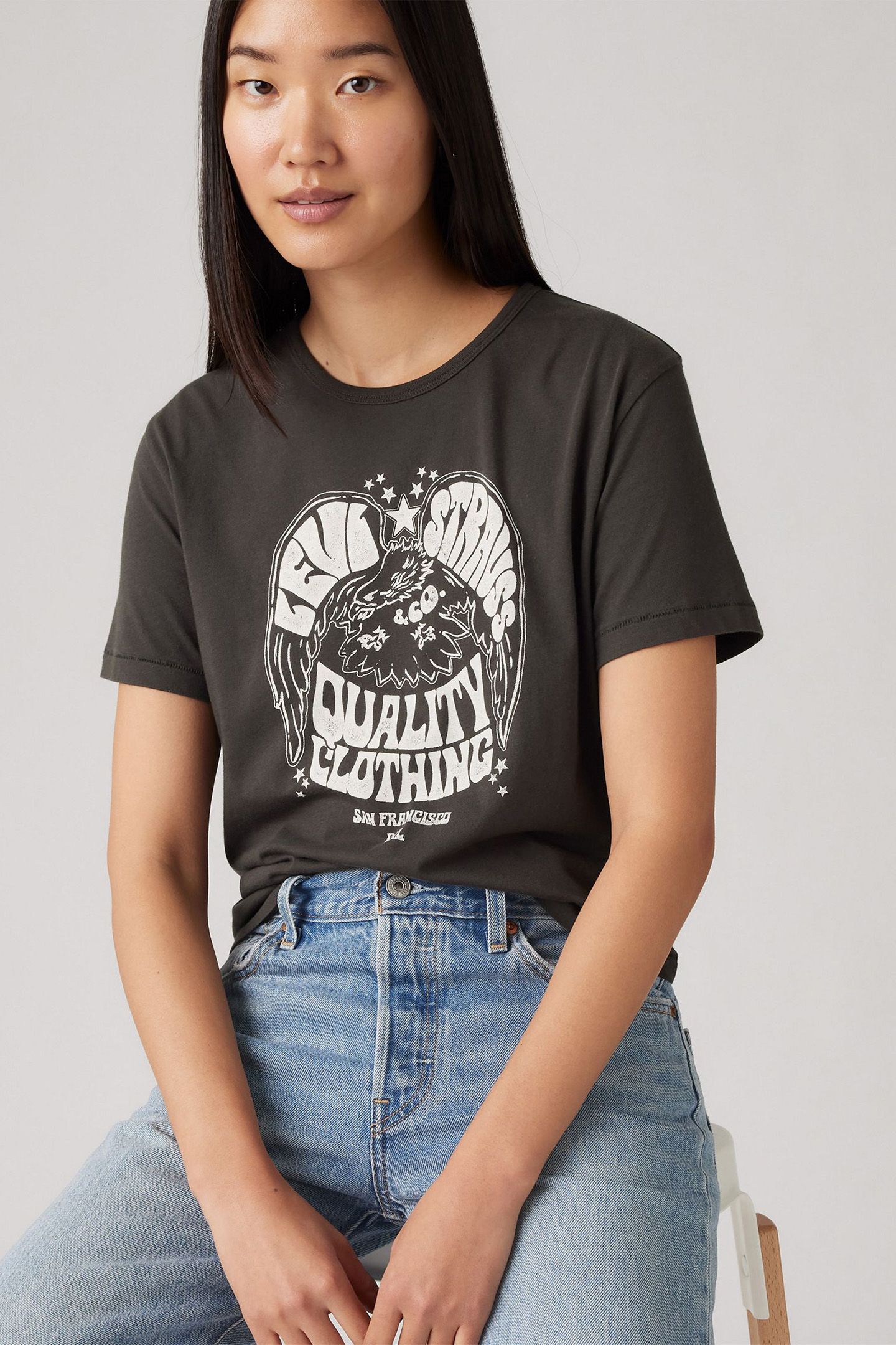 GRAPHIC ICONIC TEE EAGLE TEE PIRATE BLACK 4