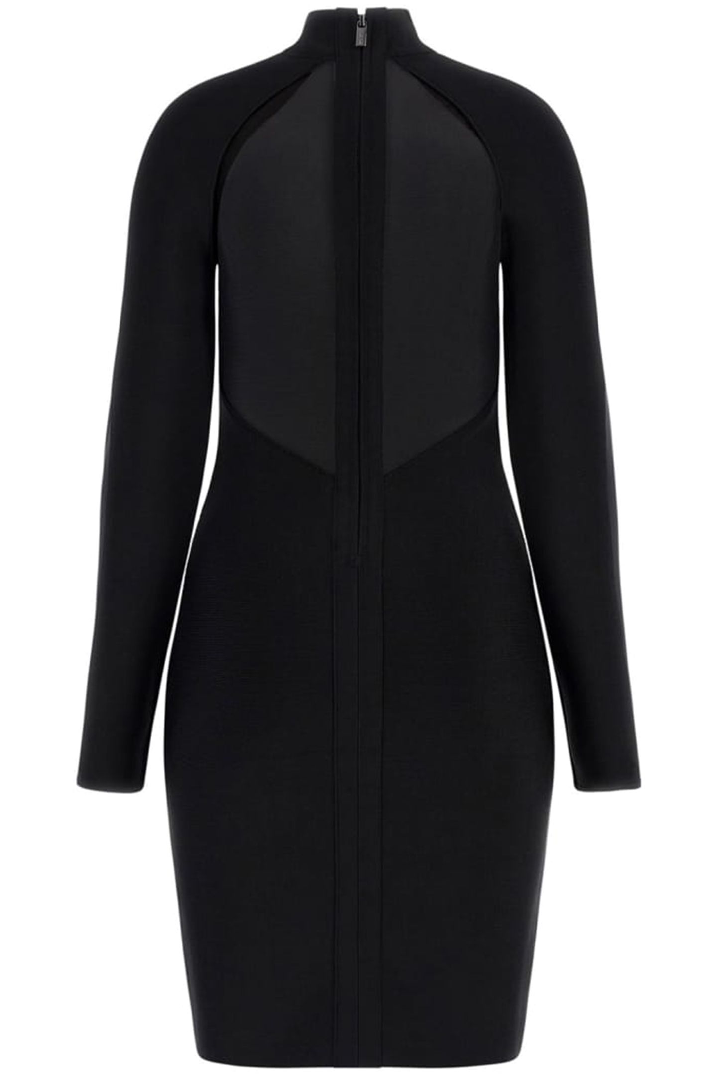 MARCIANO BY GUESS MOTION LS BANDAGE DR JET BLACK 5