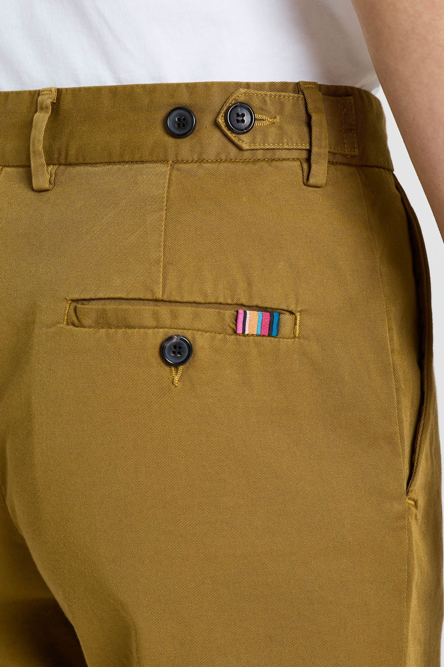 WOMENS CHINO OLIVE GREEN 5