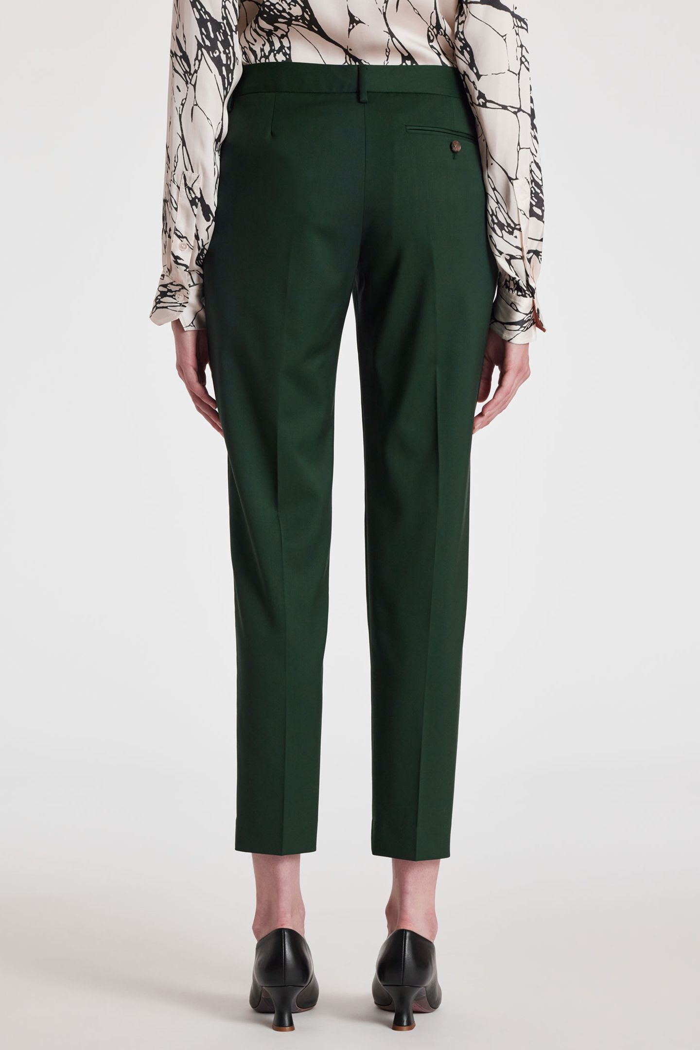 TROUSERS BOTTLE GREEN 2