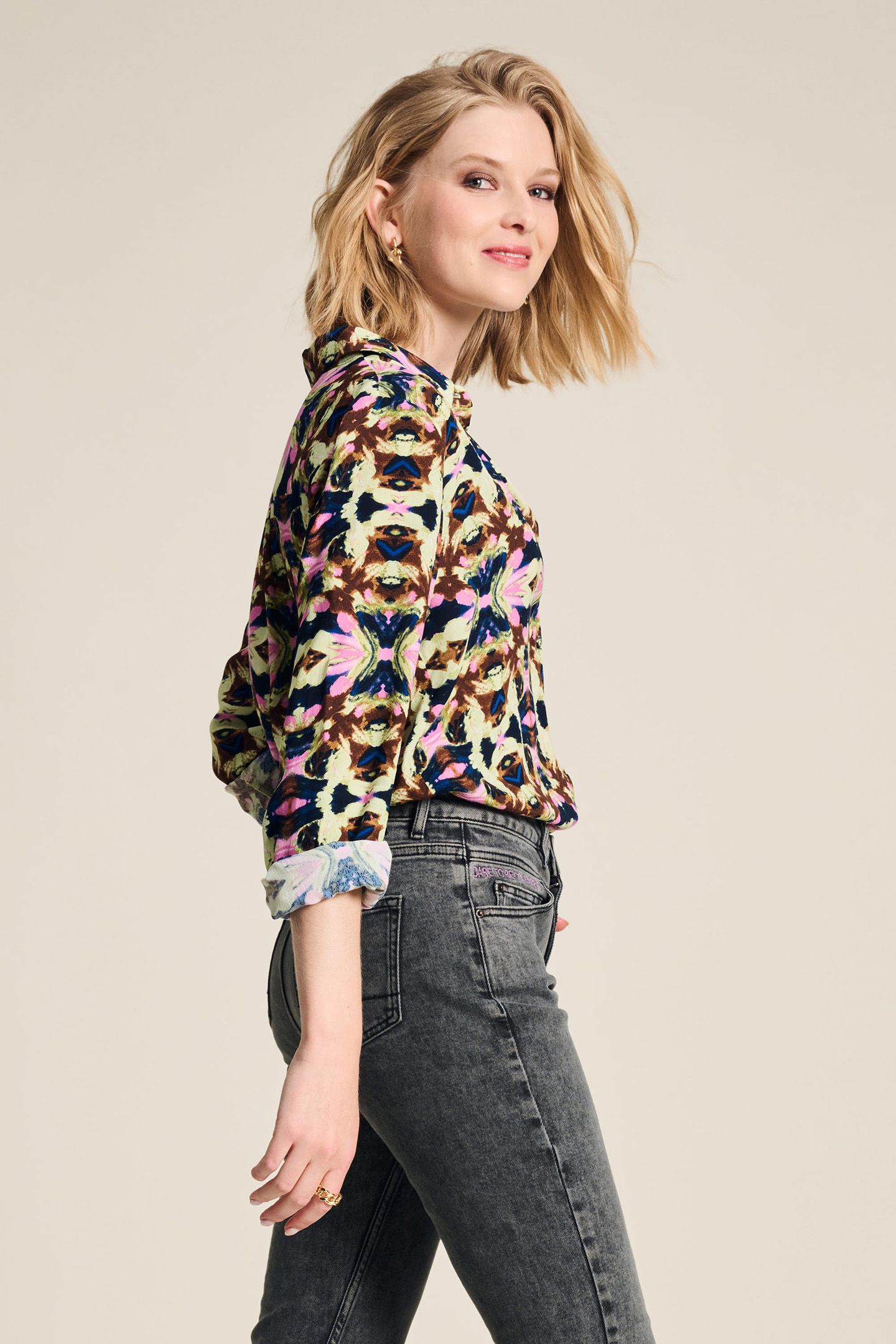 BLOUSE - MILA BUTTERFLY SKY 7