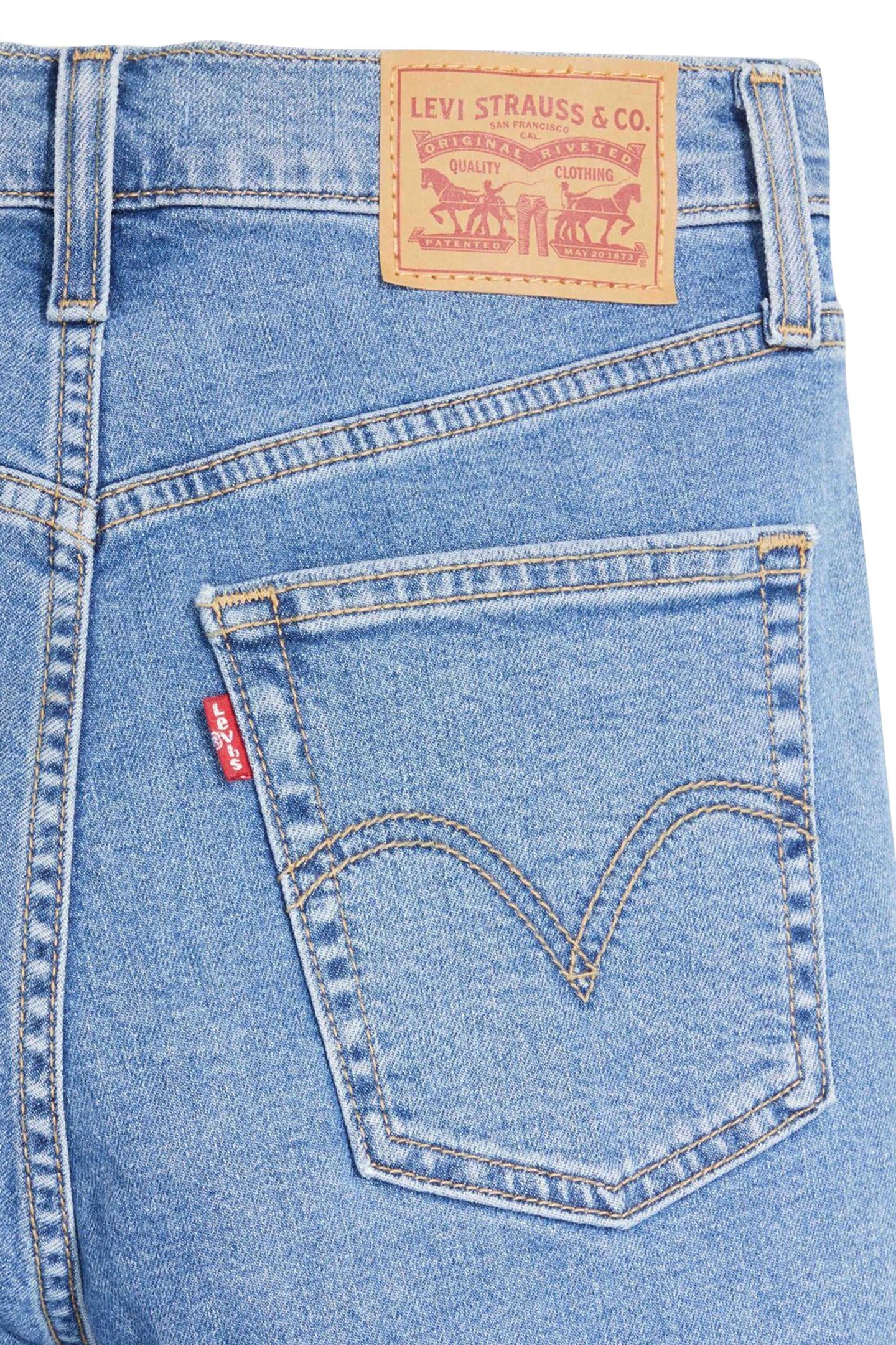 HIGH WAISTED MOM JEAN INDIGO 6