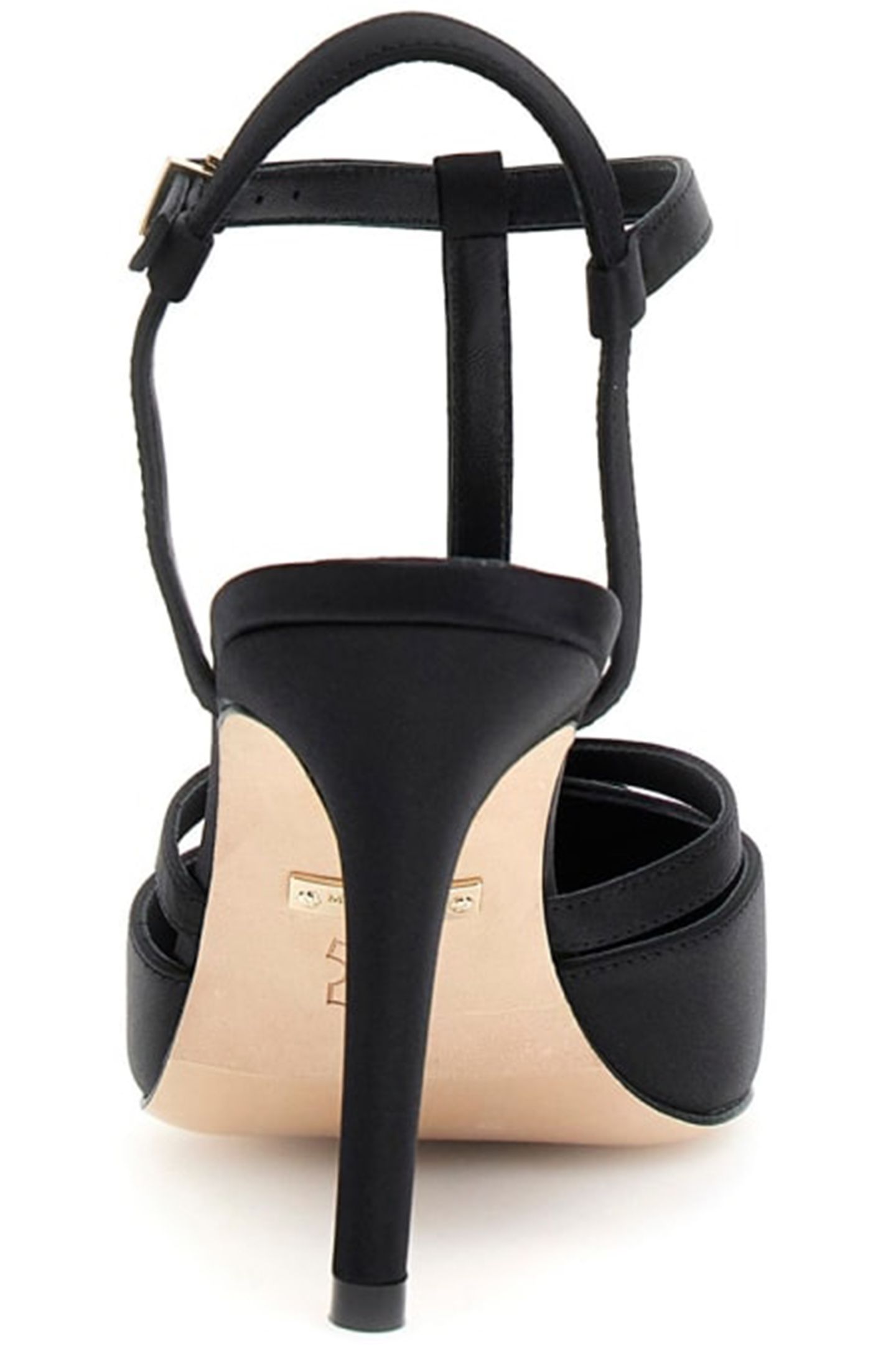 MARCIANO BY GUESS T STRAP PUMP JET BLACK 4