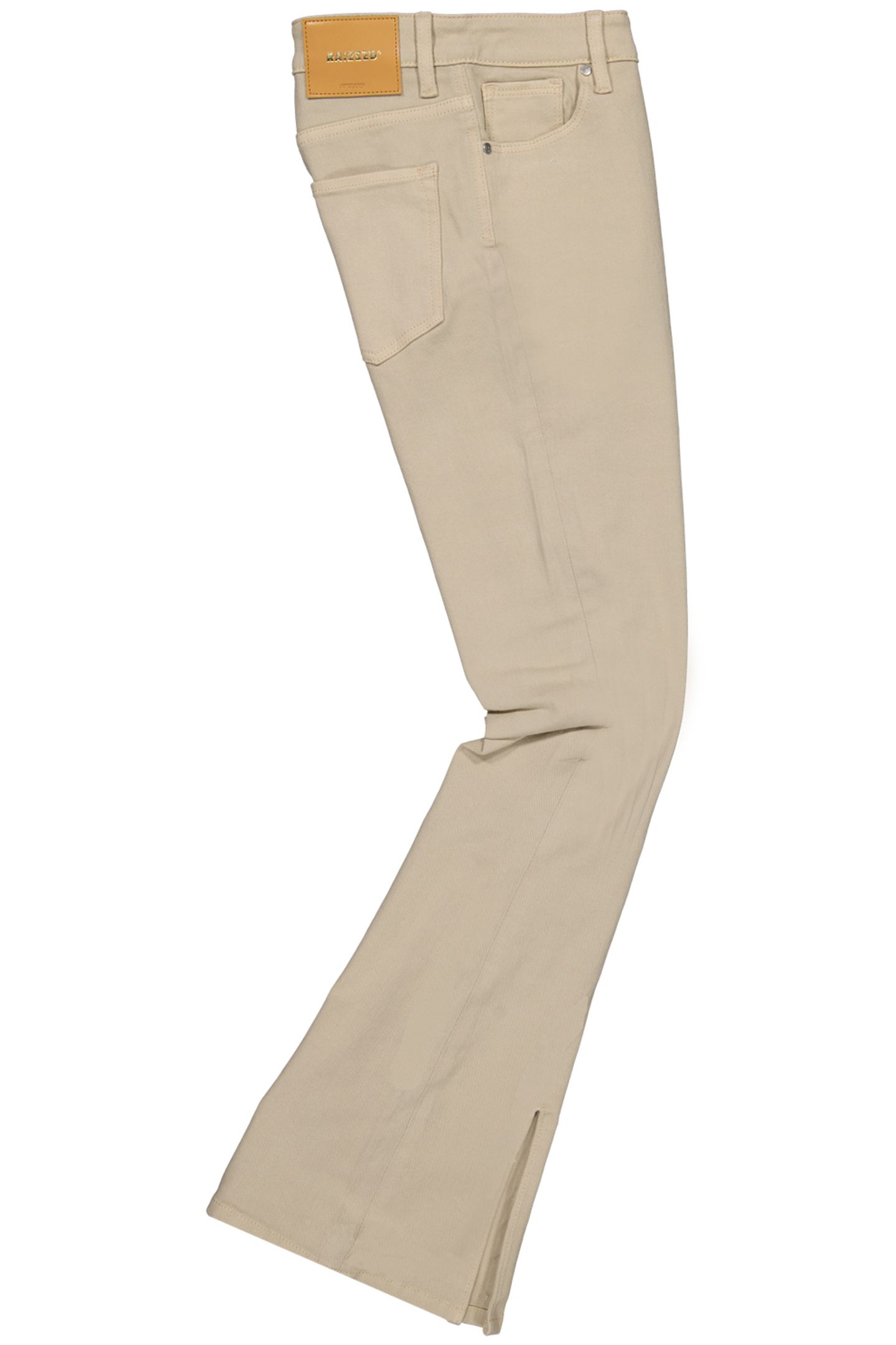 SUNRISE SPLIT JEANS DUSTY SAND 5