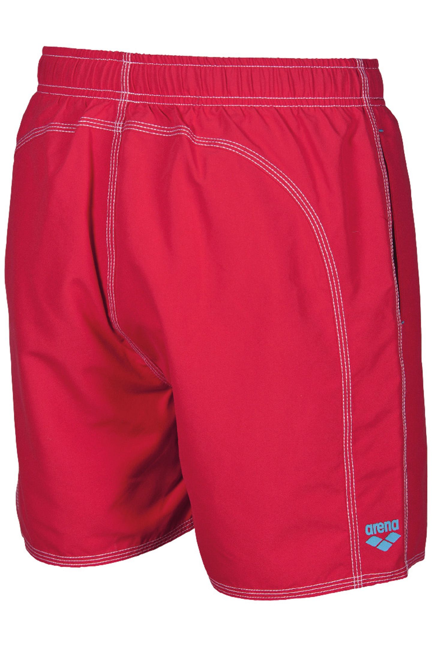 FUNDAMENTALS SOLID BOXER RED-TURQUOISE 5