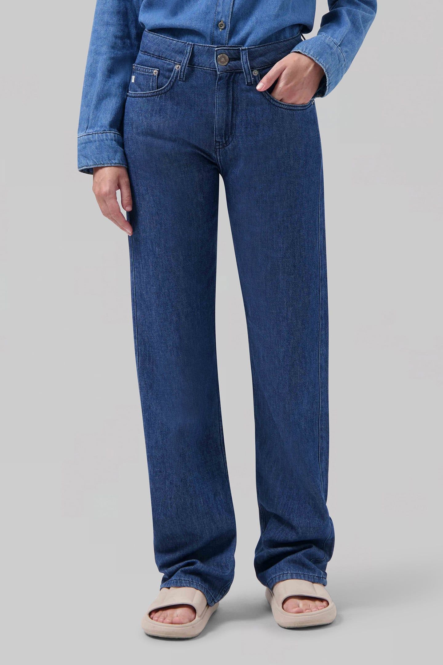 LOOSE JAMIE FLOW - STONE INDIGO STONE INDIGO 1