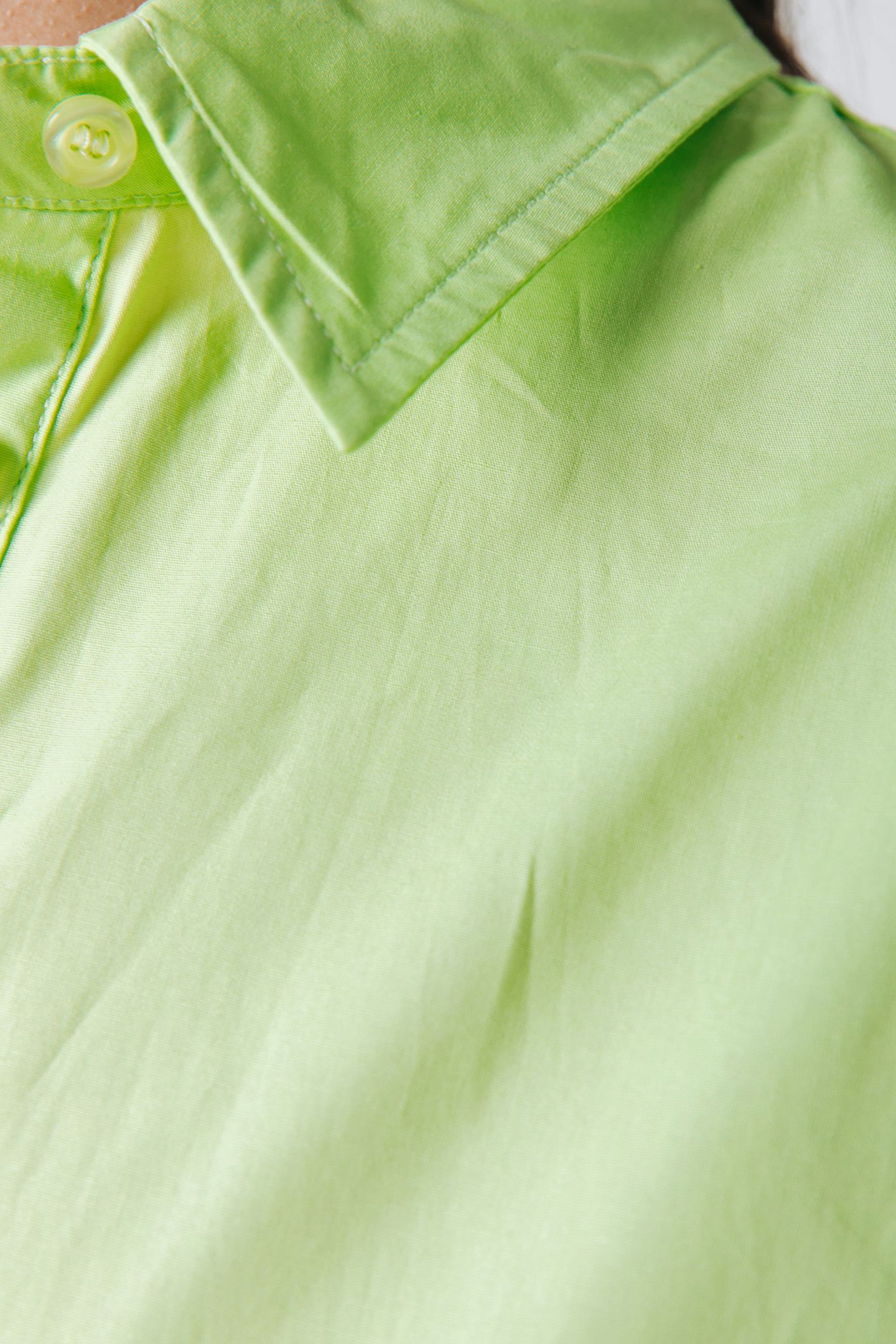 TALIA OVERSIZED BOYFRIEND BLOUSE NEON LIME 3