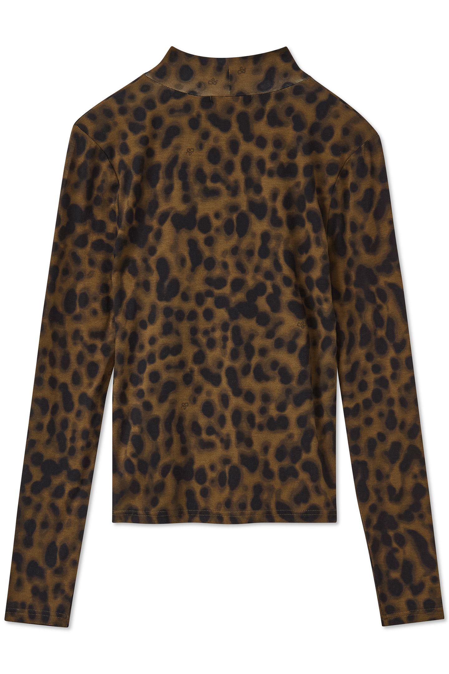 LS MOCK NECK TEE MILITARY OLIVE ANIMAL 4