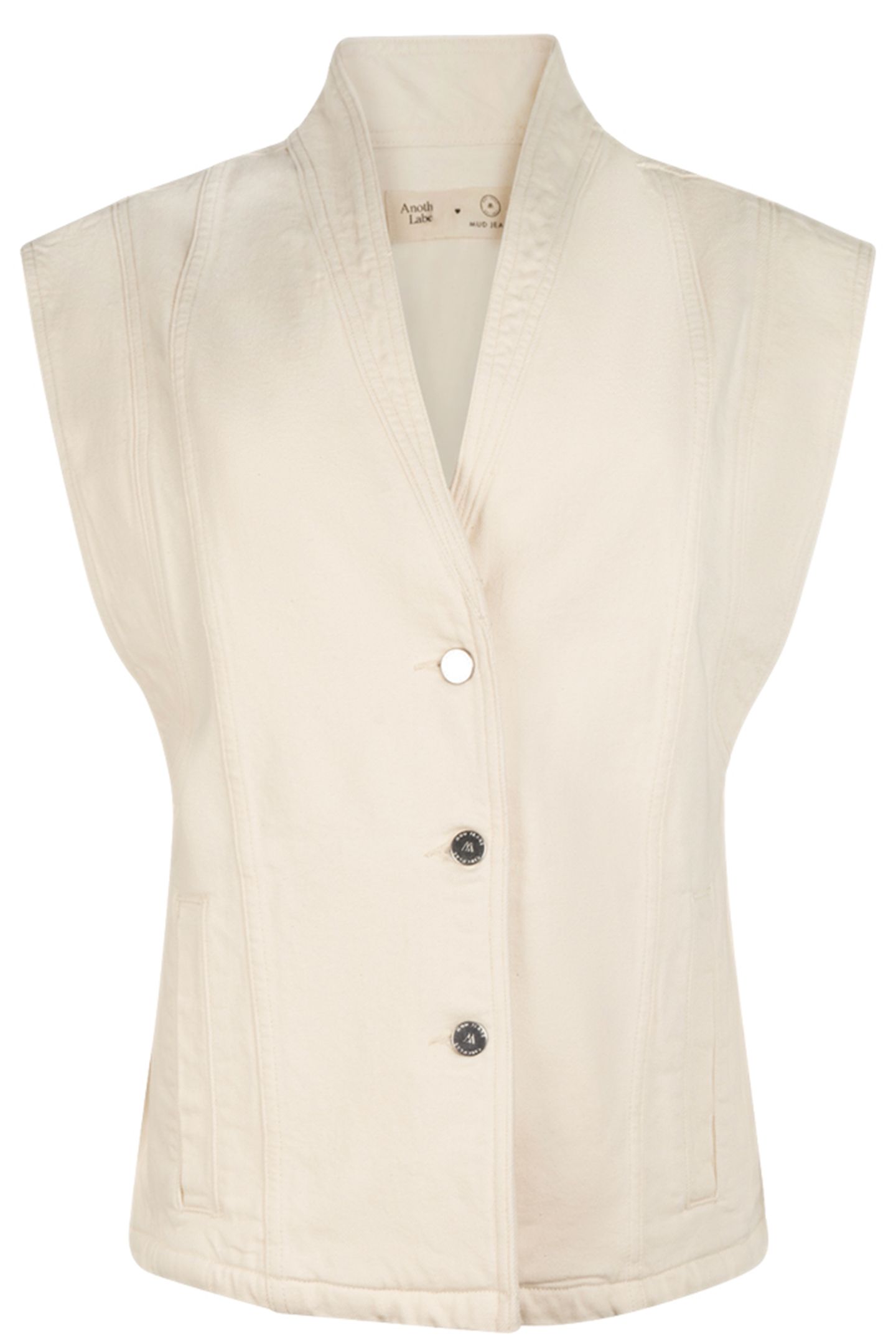 UNNI DENIM VEST NATURAL DENIM 1