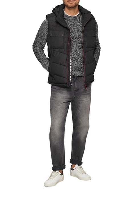 S.OLIVER PULLOVER GREY/BLACK 4