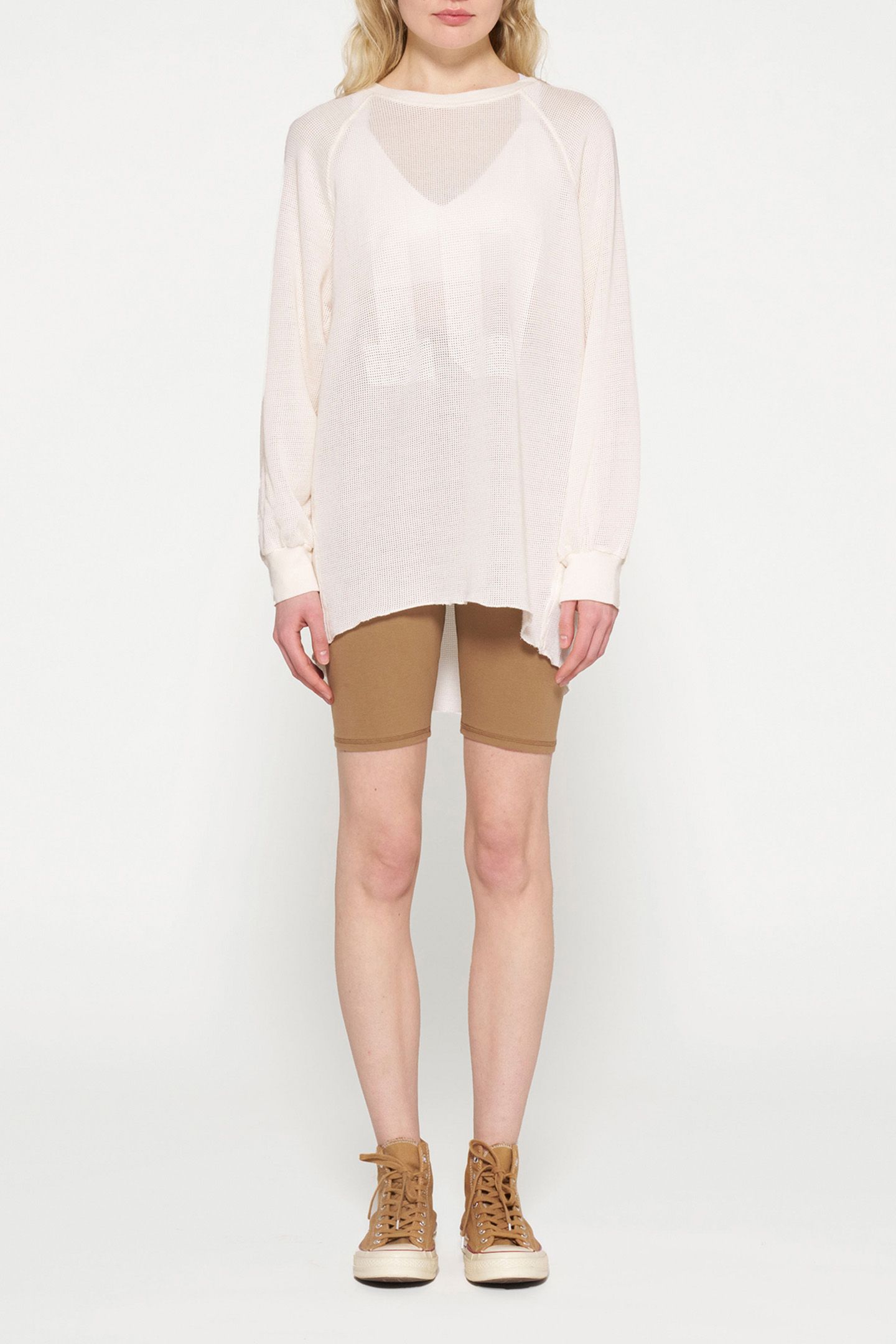 TUNIC MESH ECRU 2