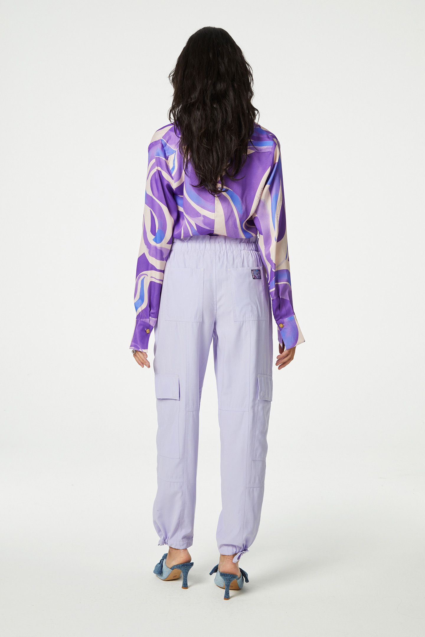 JENNIFER TROUSERS FADED LILA 2