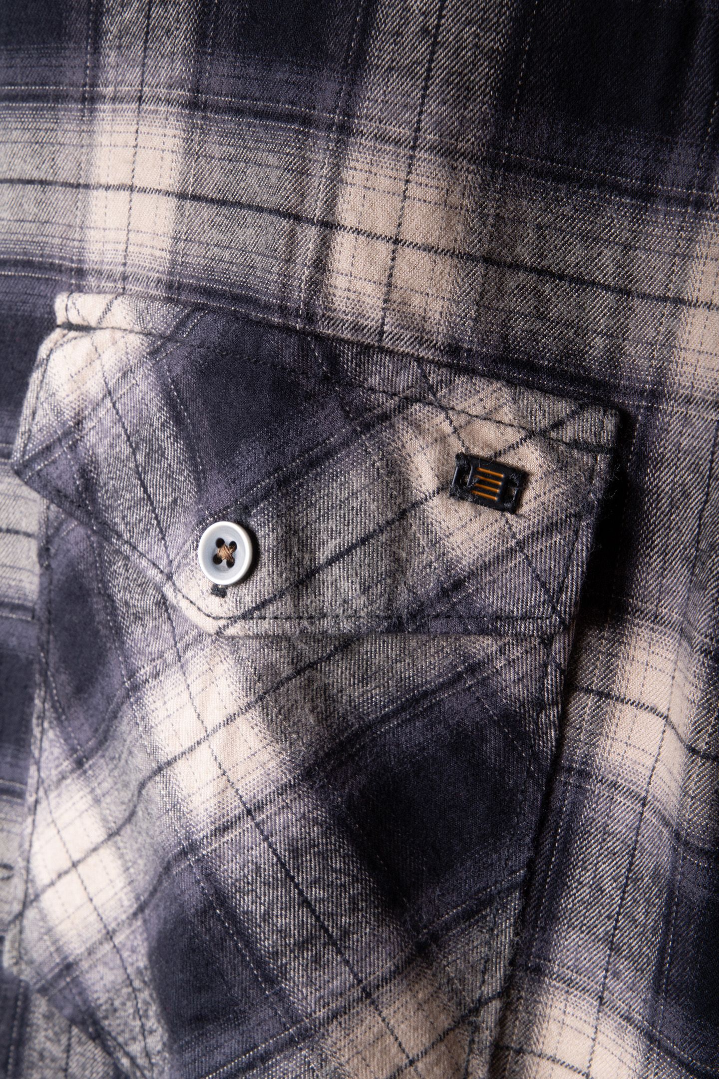 SHIRT CHECK BLACK 4