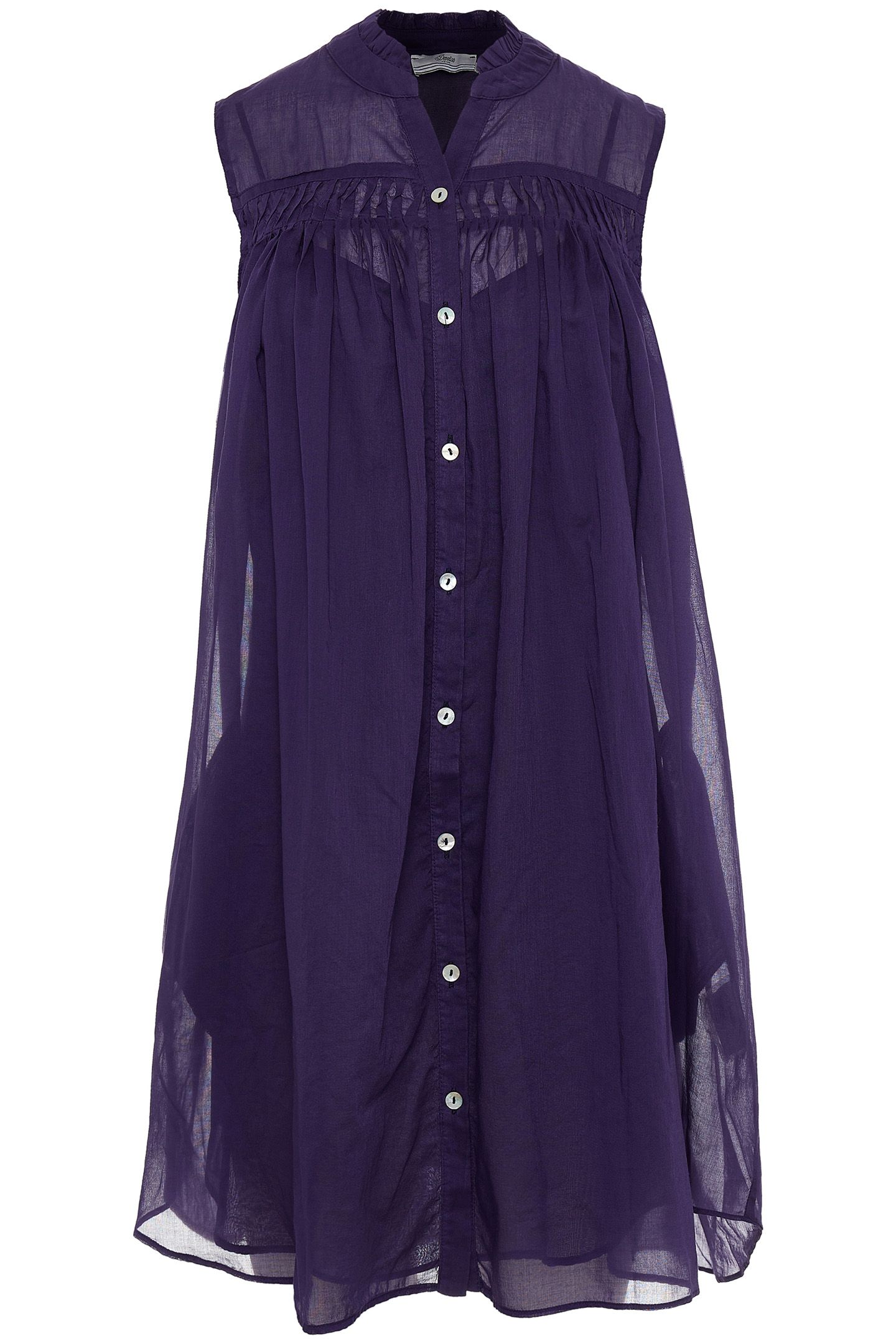 MELPOMENI MIDI DRESS BLUE-VIOLE 2