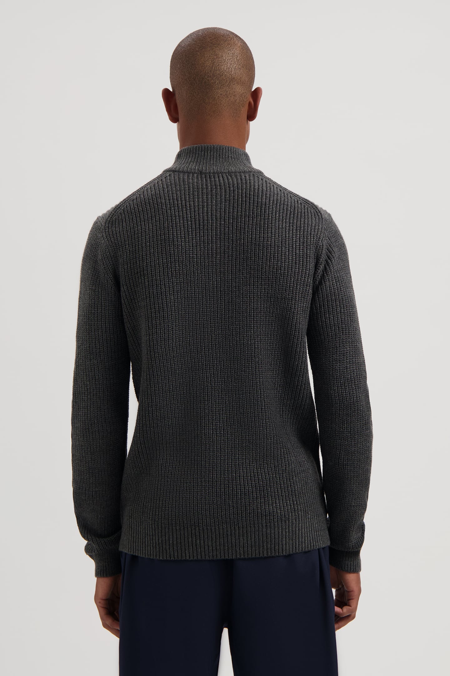 DS-SKIPPER RIBKNIT ANTHRA MELANGE 2