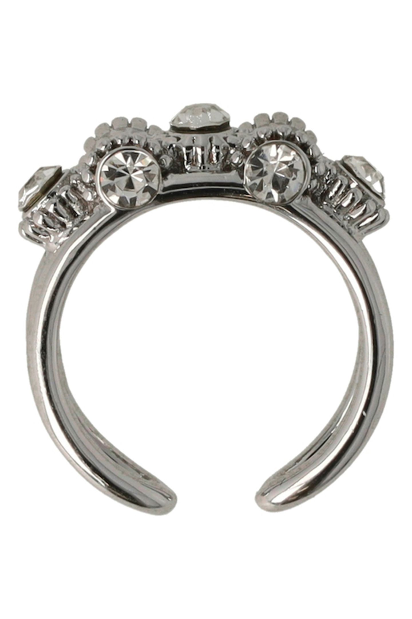 OTAZU VINTAGE BARREL RING - RHODIUM 3