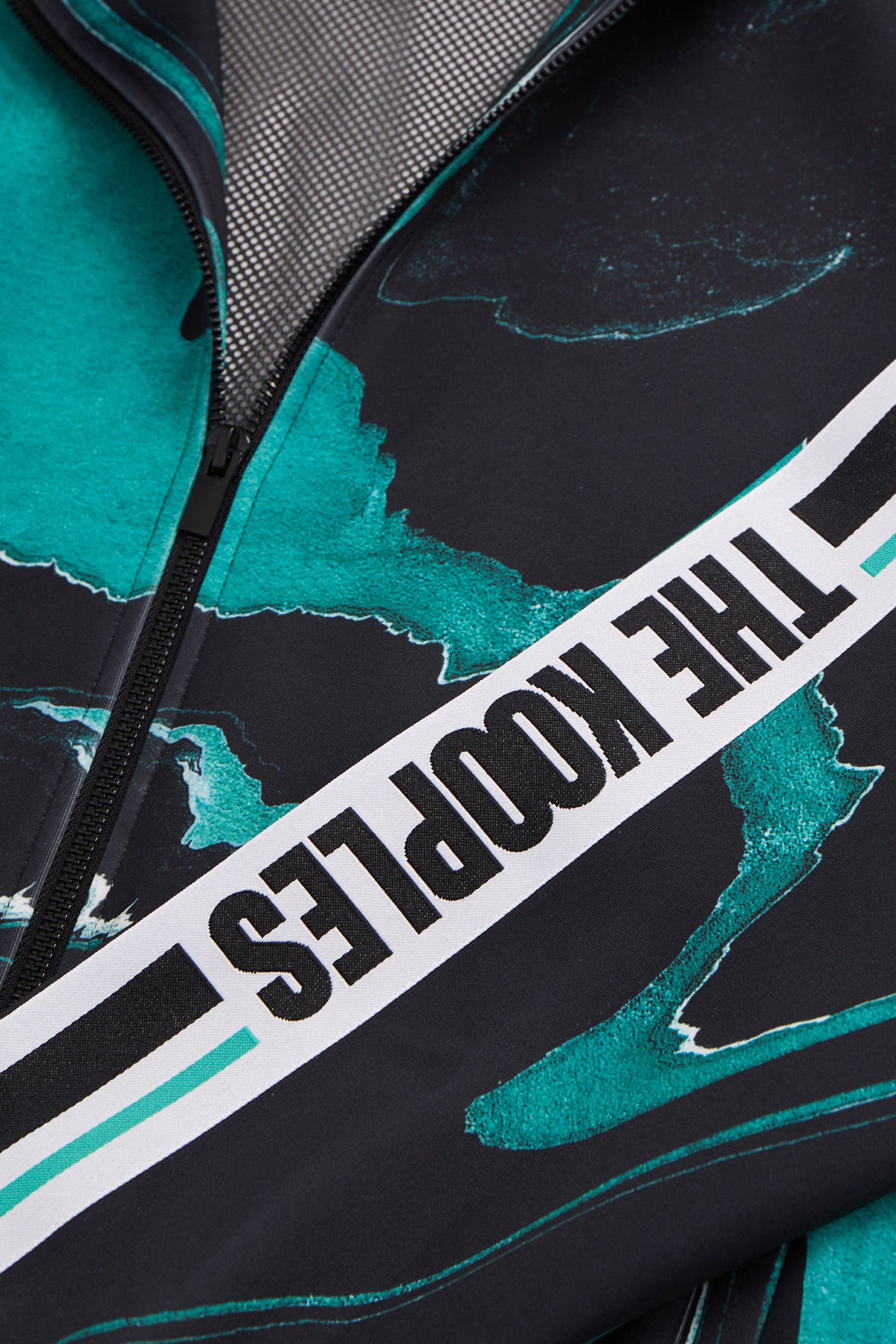 SWEAT MARBLE BLACK/GREEN 2