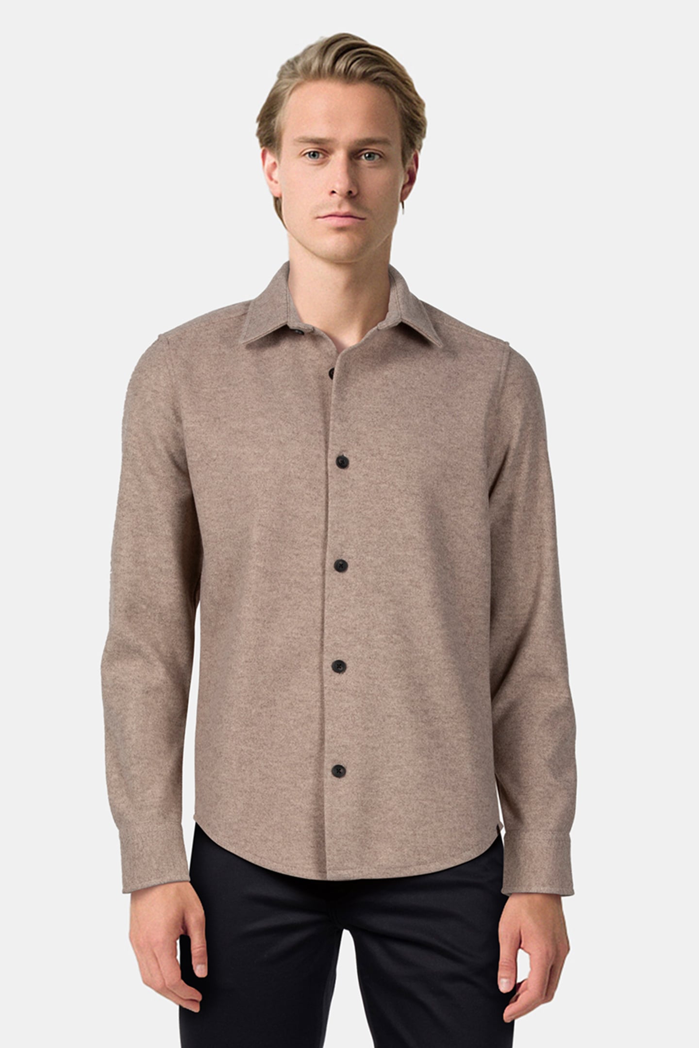 DS-ULRIK OVERSHIRT VINTAGE KHAKI 1