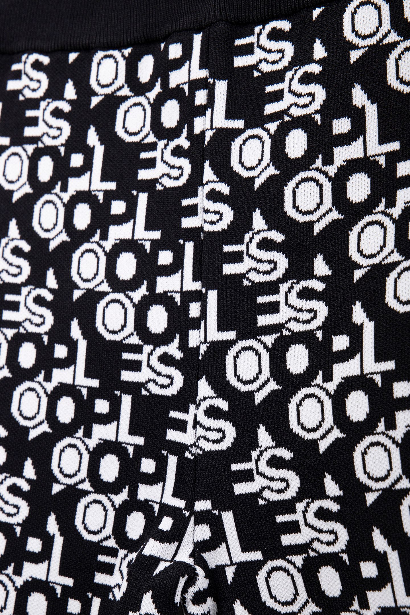 SHORT CYCLISTE ALL OVER BLACK WHITE 4