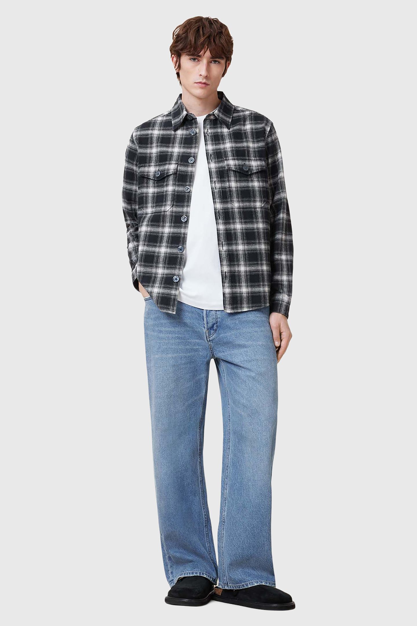 HAMURA LS SHIRT BLACK 3