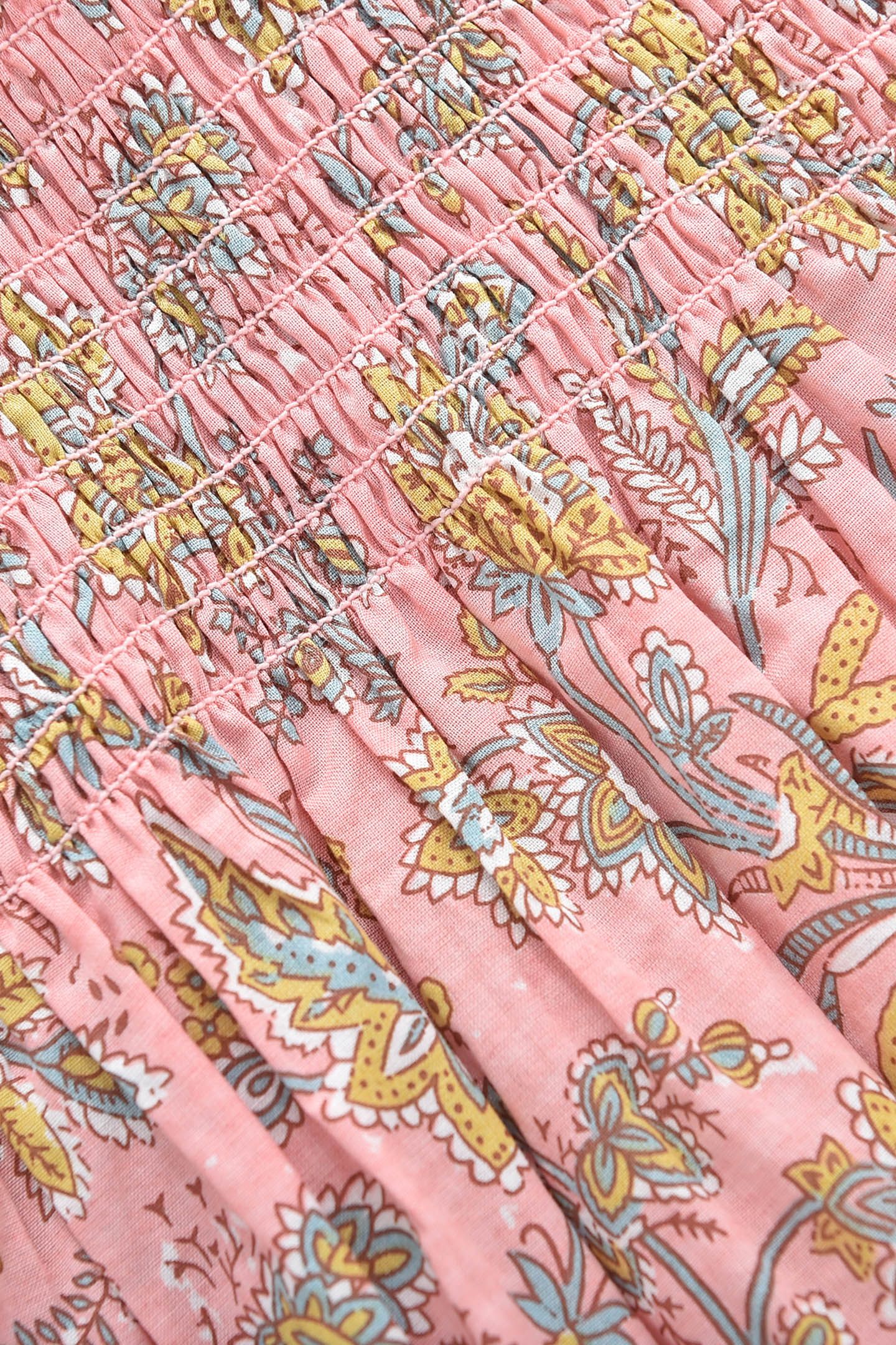 DRESS MARCELINE PINK RIVIERA 6
