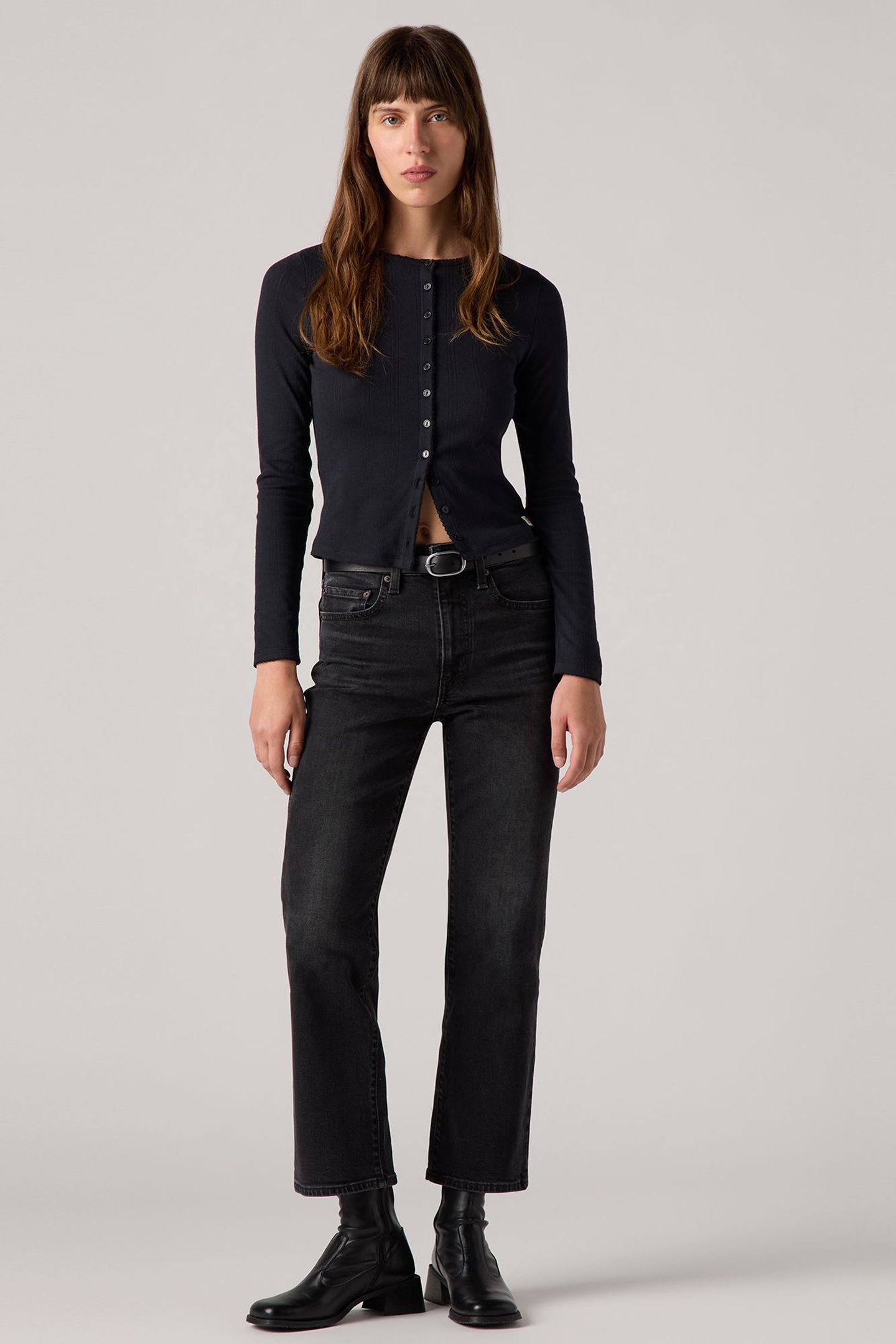 725™ KICK BOOT JEANS BLACK 2