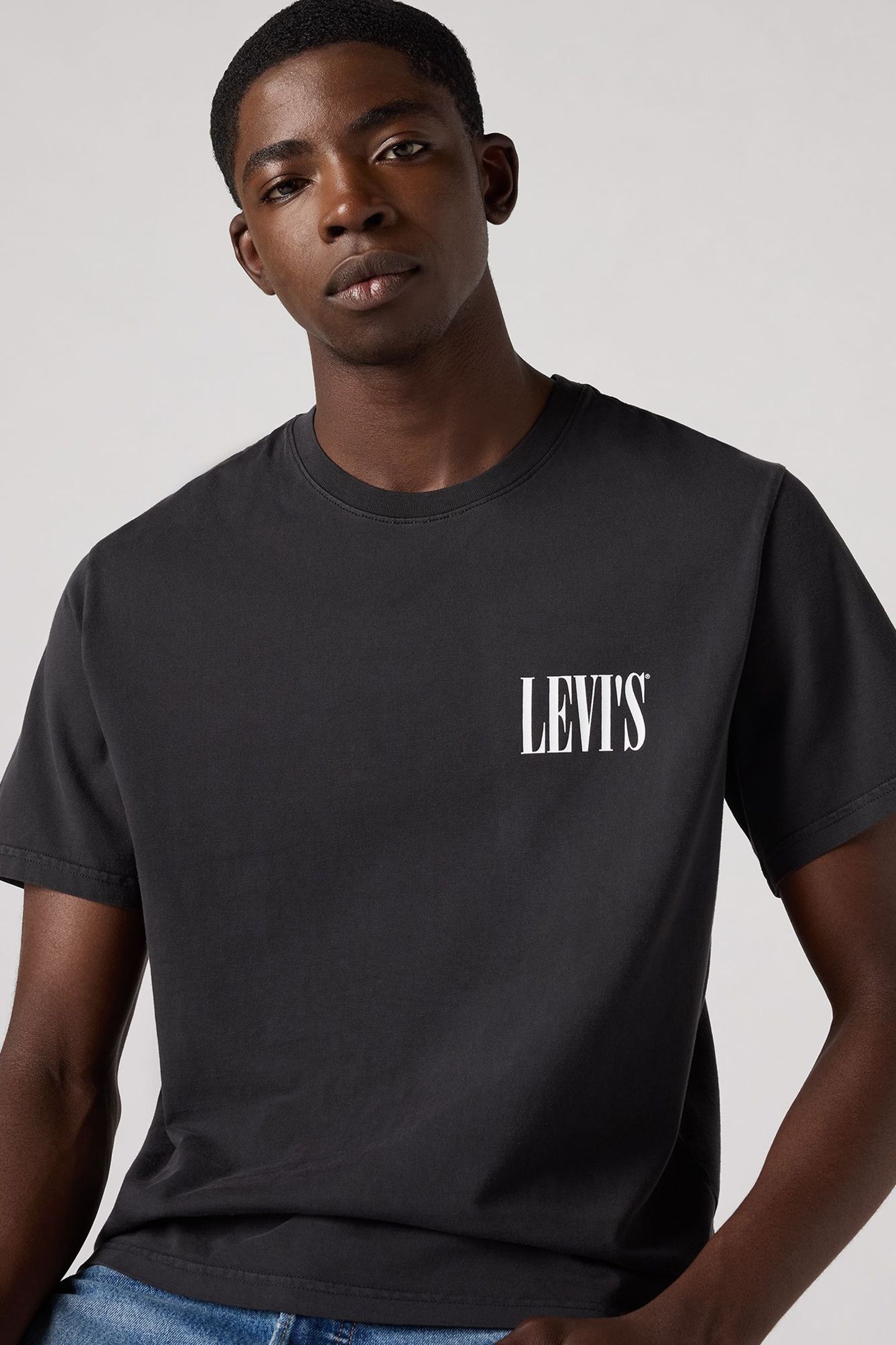 RELAXED FIT GRAPHIC T-SHIRT BLACK 4