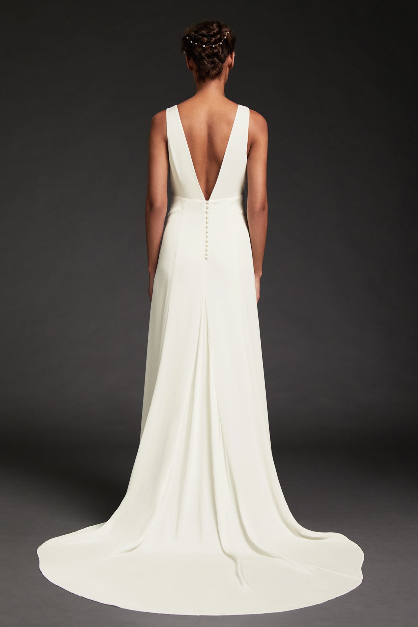 DR HYACINTH - V BACK BRID IVORY 3