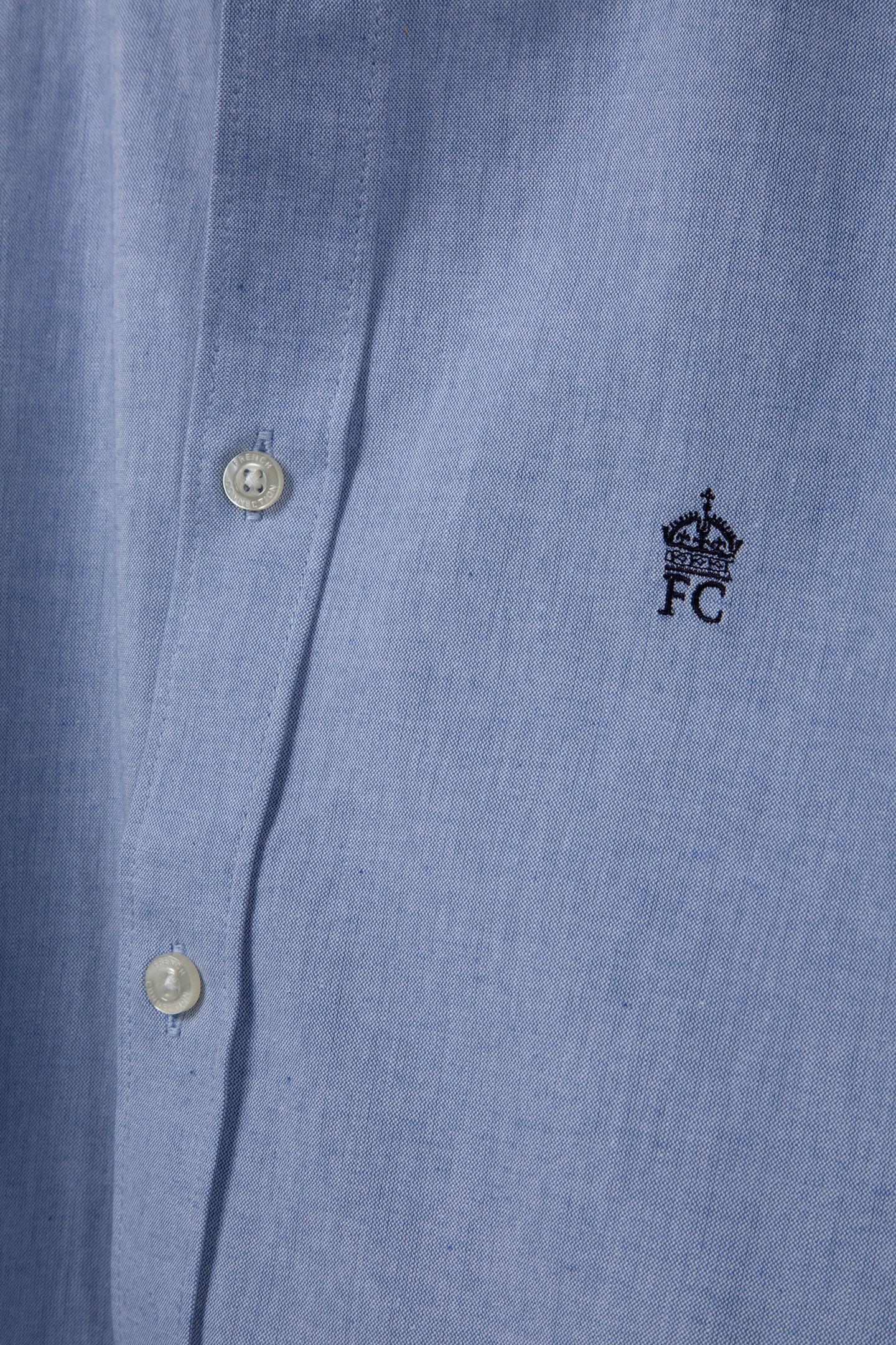 OXFORD LONG SLEEVE SHIRT SKY/MARINE 6