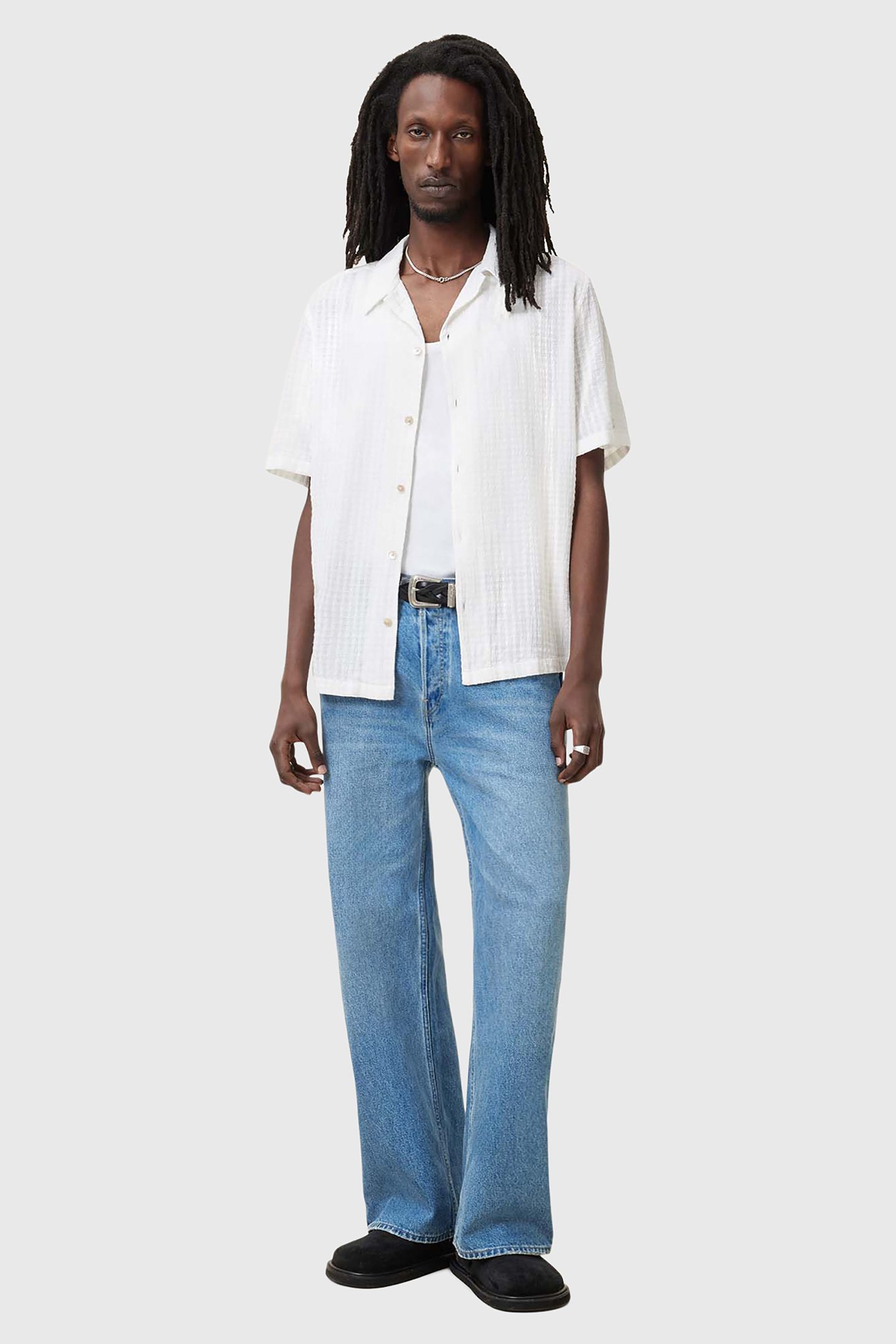MADIN SS SHIRT SANDY WHITE 5