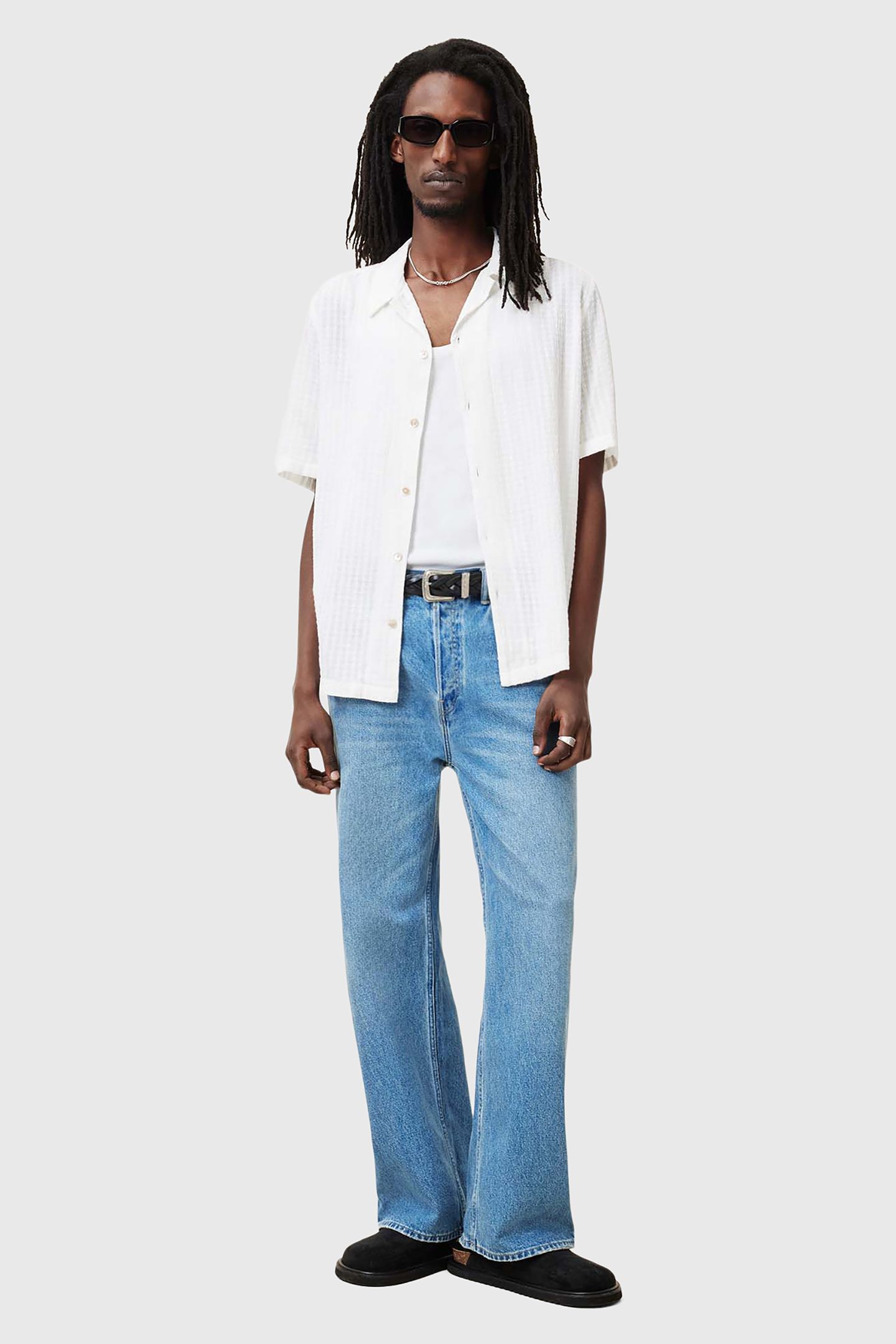MADIN SS SHIRT SANDY WHITE 3