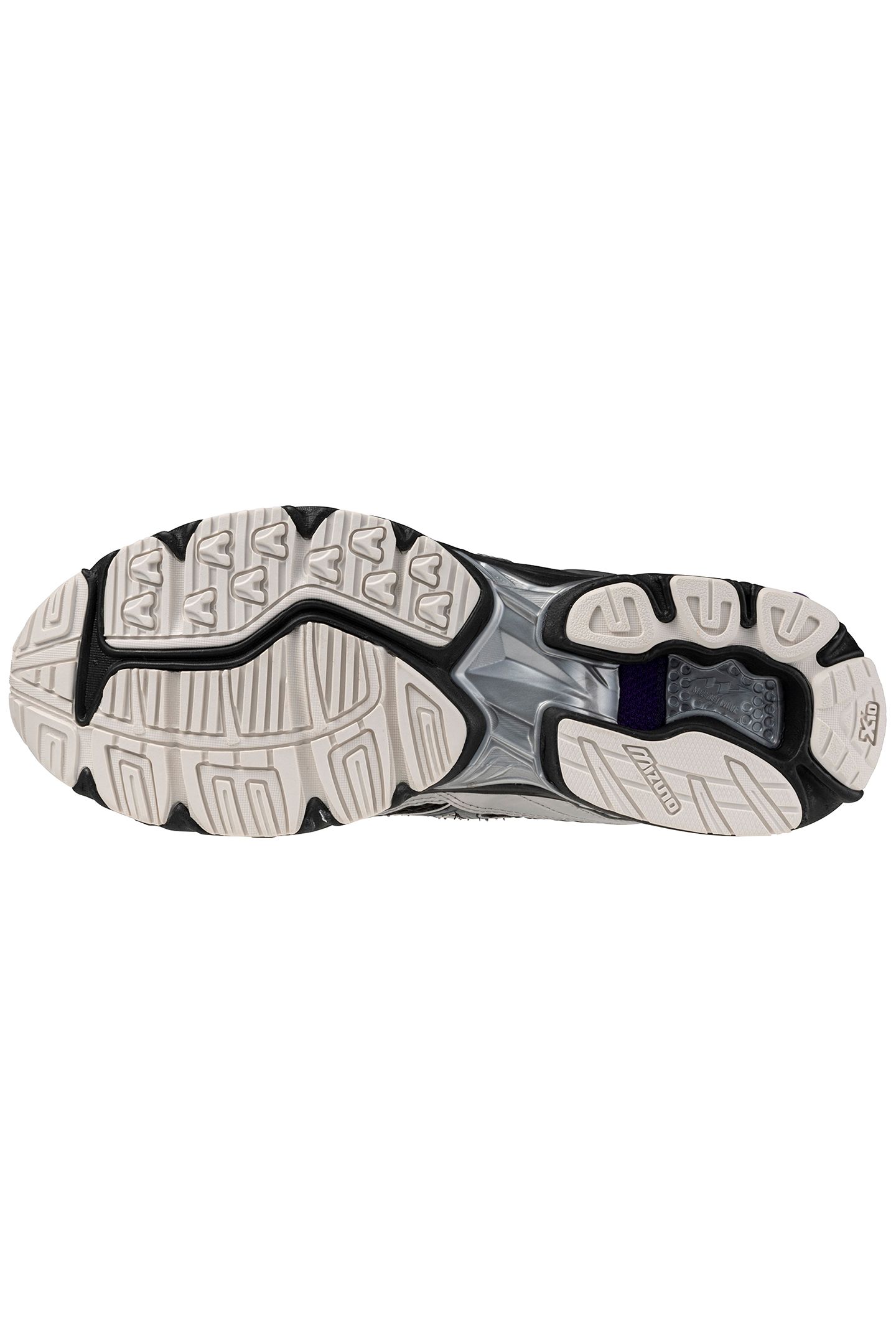 UNISEX SHOE WAVE RIDER 10 BLACK/BLACK SAND/PURPLE HAZE 5