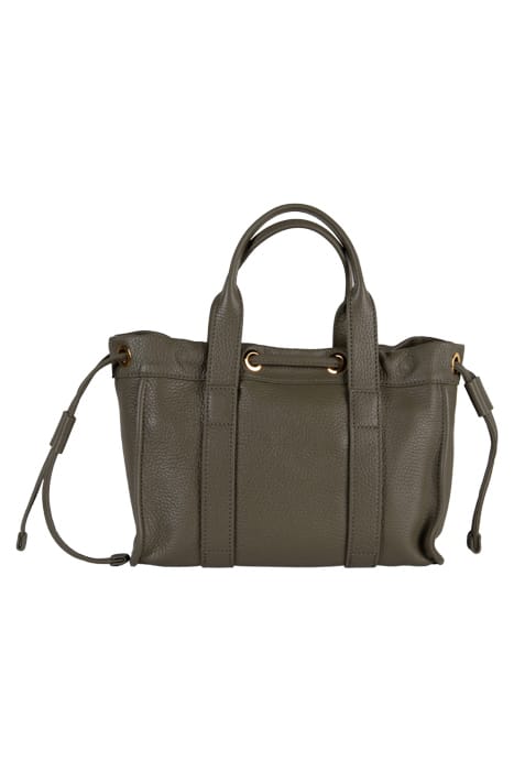 GRAINED LEATHER SMALL TOTE BAG 3