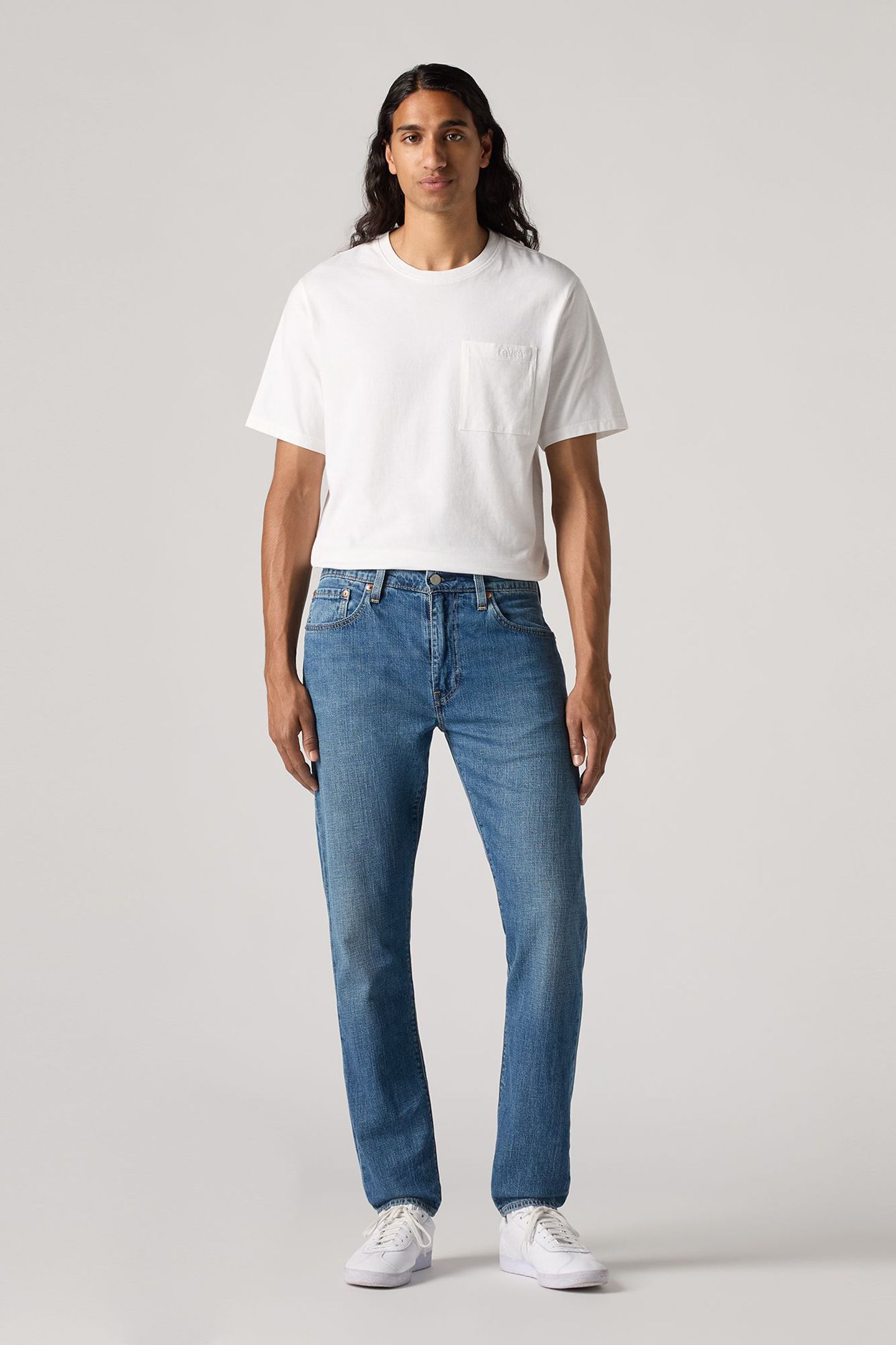 512™ SLIM TAPER LIGHTWEIGHT JEANS MED INDIGO 2
