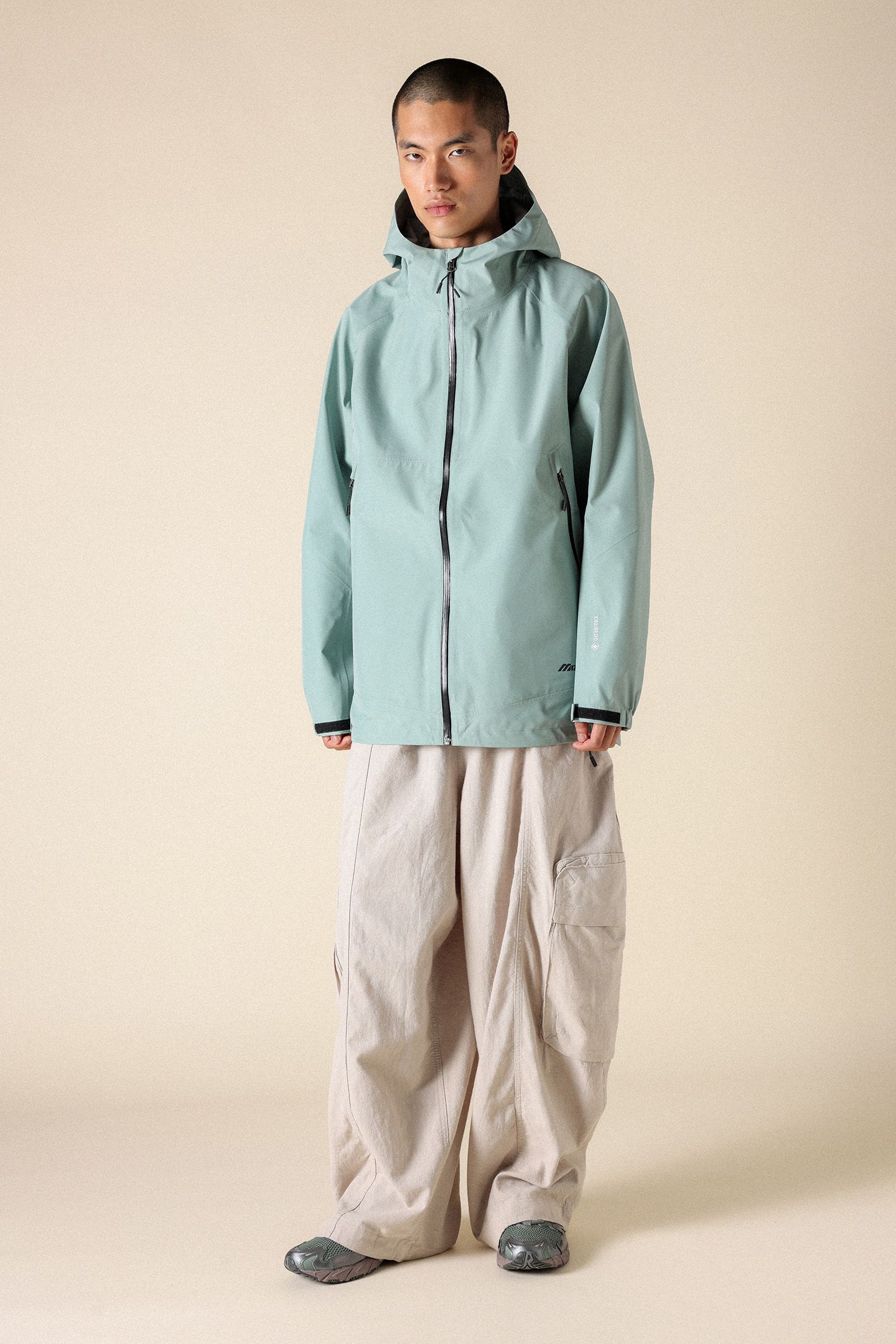 SL GORE SHELL JACKET UNISEX ICEBERGGREEN 3