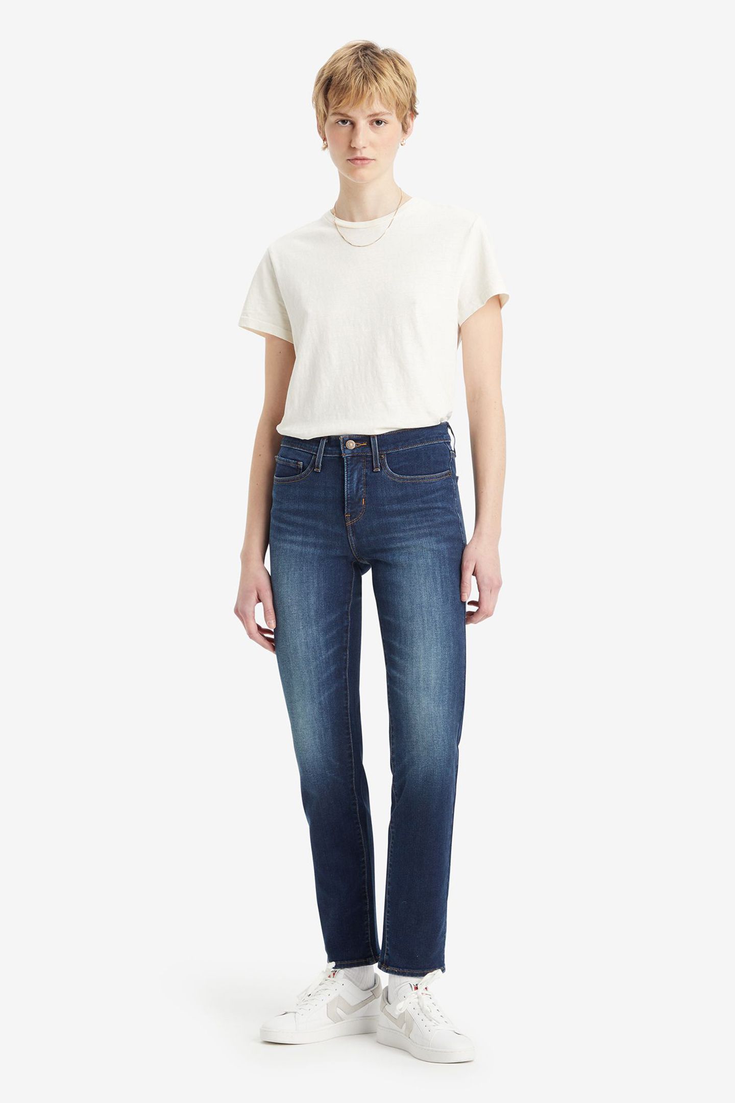312™ SHAPING SLIM JEANS DARK INDIGO 1