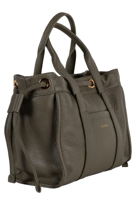 GRAINED LEATHER SMALL TOTE BAG 5