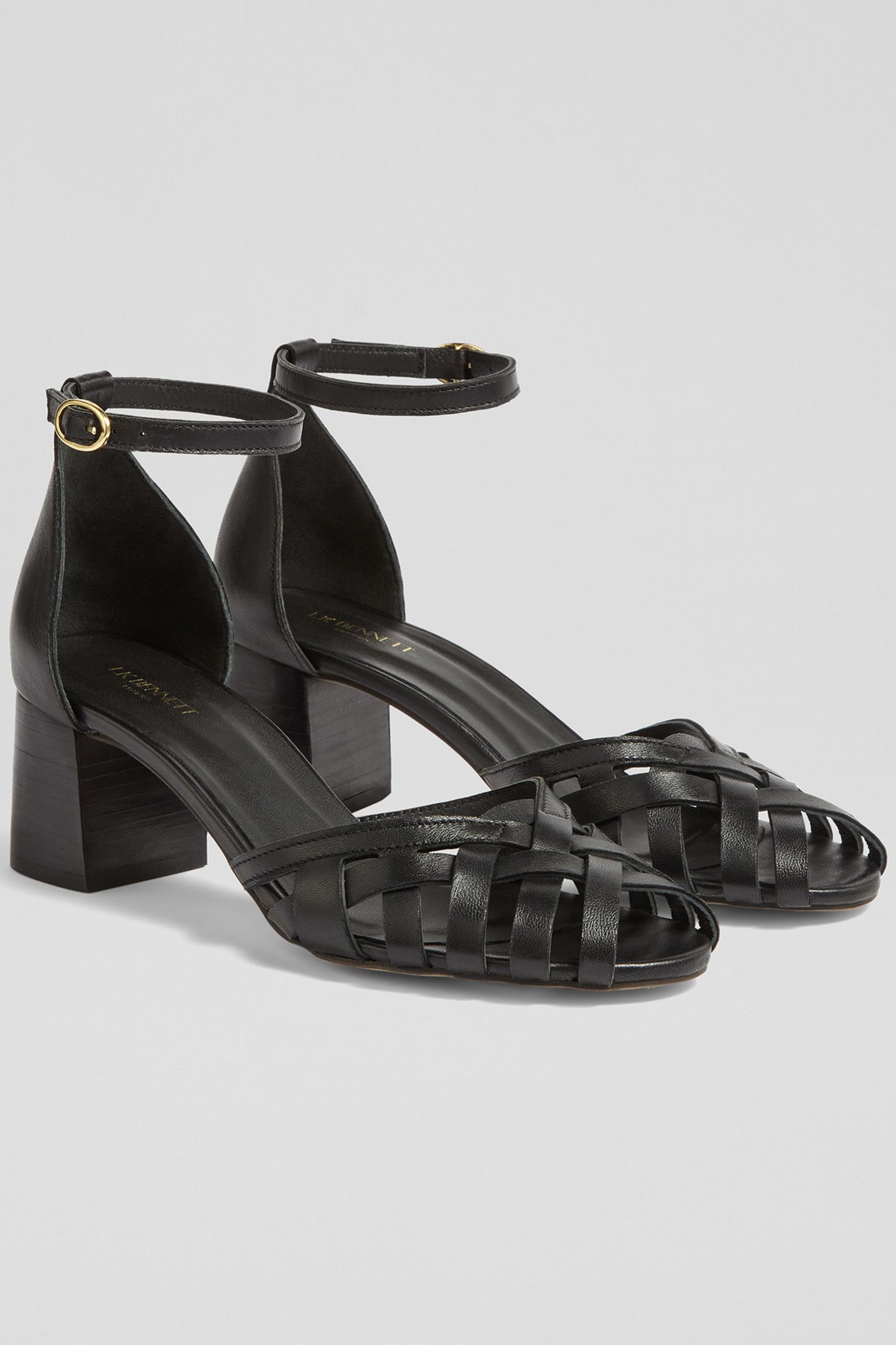 FS NOEMIA HEEL PLAITED FR BLACK 2