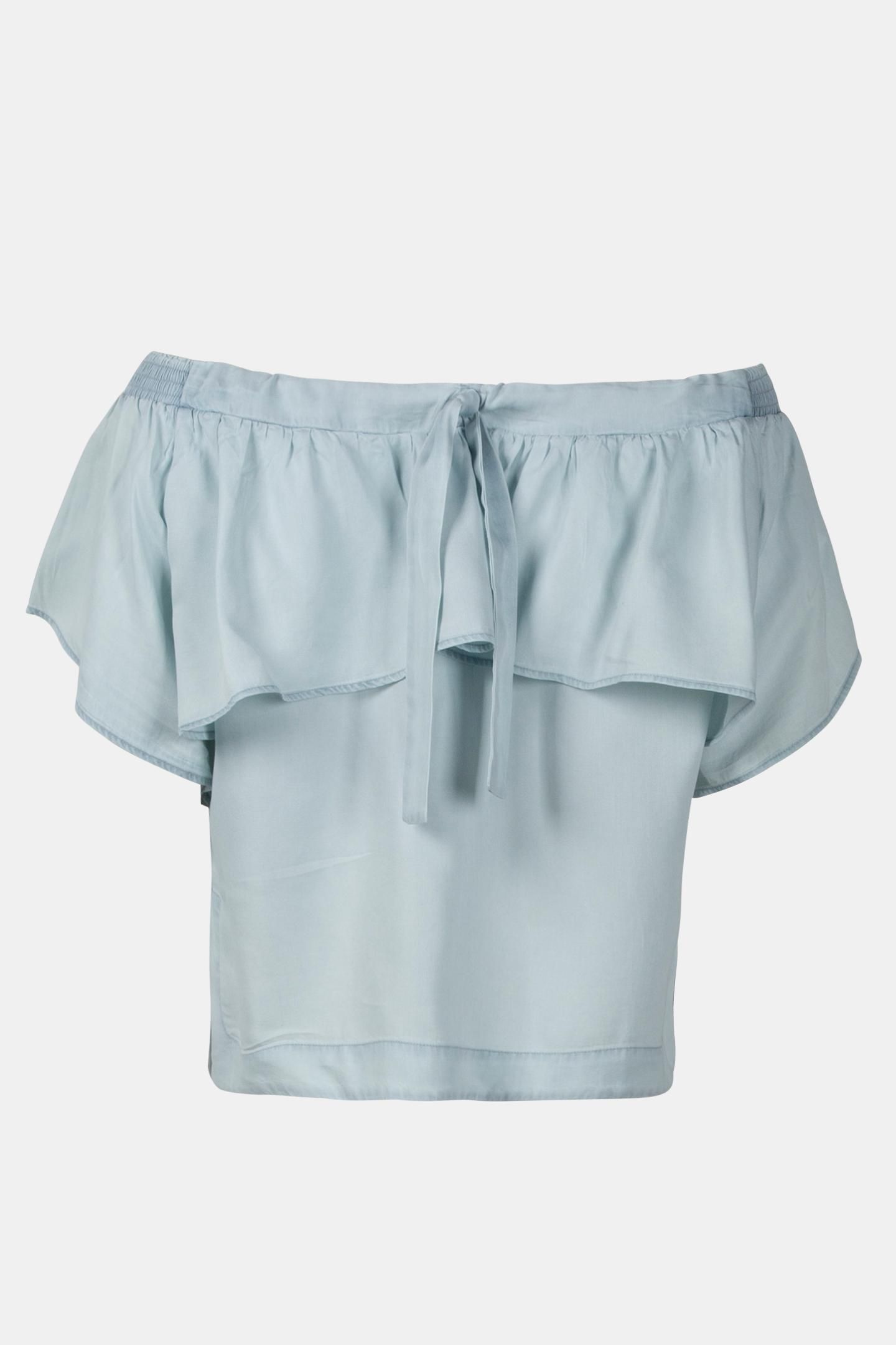 SACHA TENCEL TOP BLEACH INDIGO 3