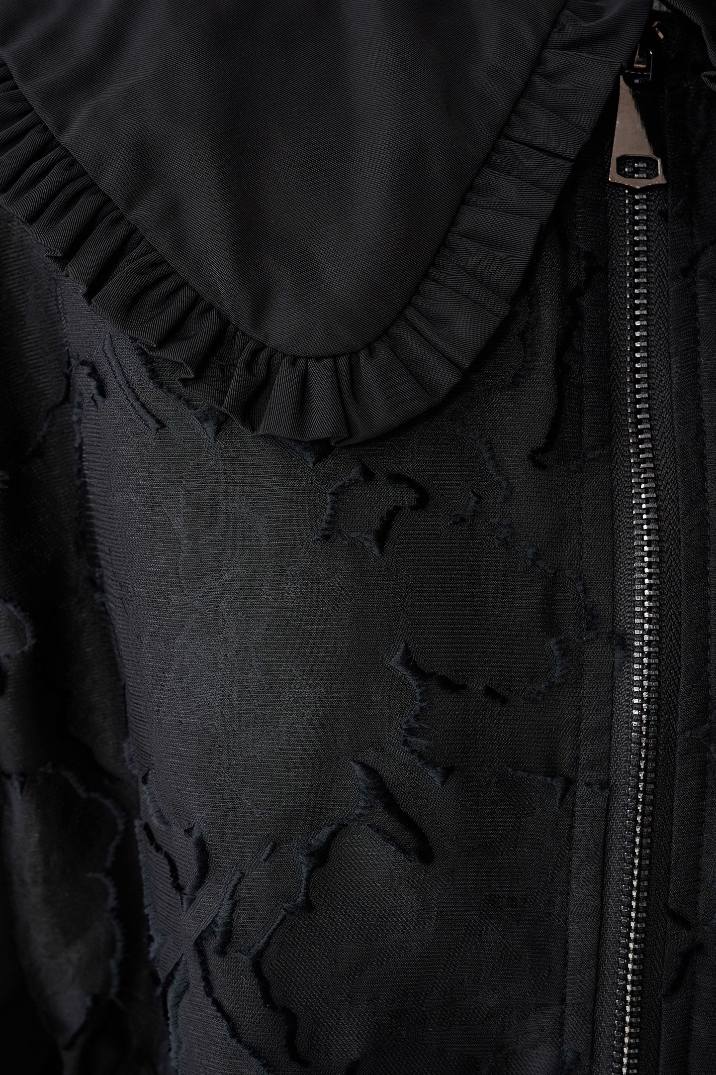 GBA-SBBIG COLLAR BOMBER BLACK 7