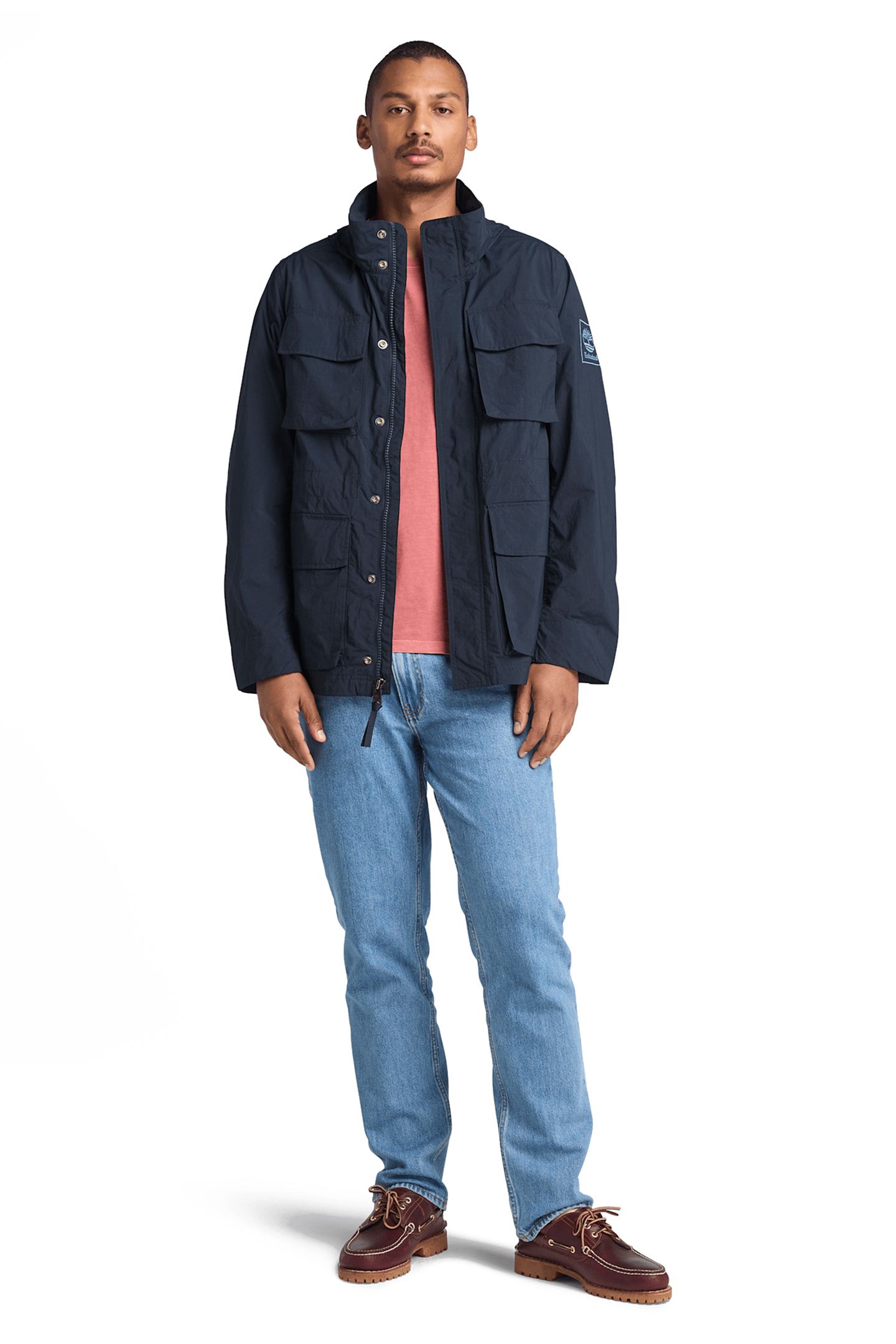 ABINGTON DURABLE WATER REPELLENT FIELD JACKET DARK SAPPHIRE 1