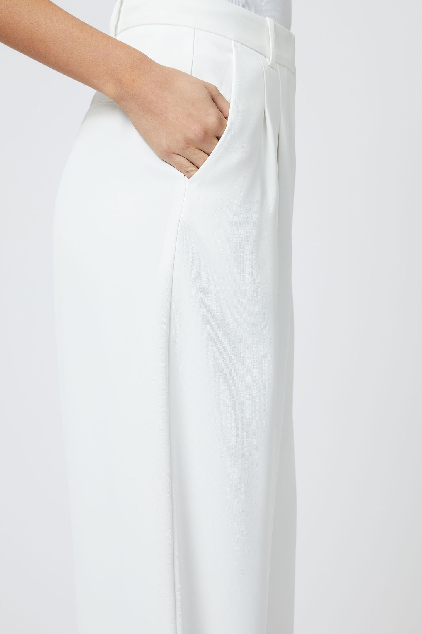 HARRIE SUITING TROUSER PORCELAIN CREAM 5
