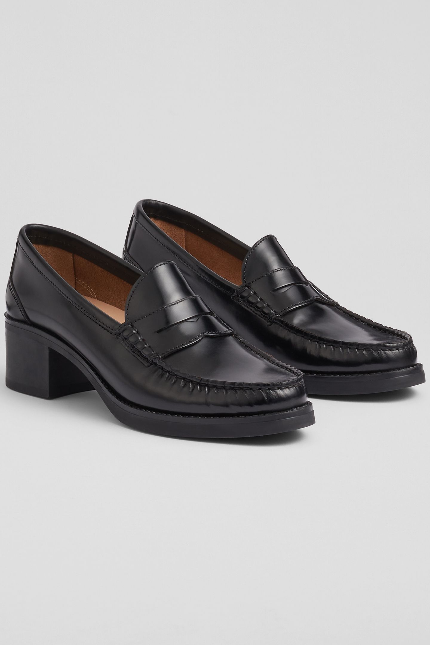 CC MANON HEEL LOAFER COUR BLACK 2