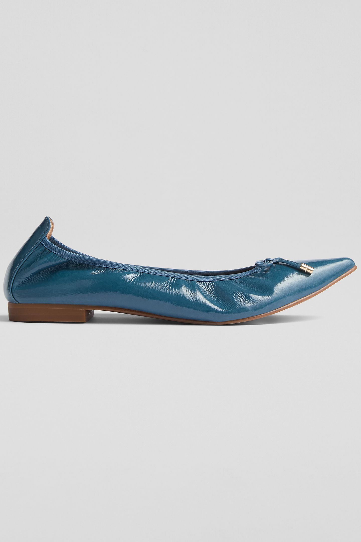 FL TILLY POINTED BALLERIN STEEL BLUE 1