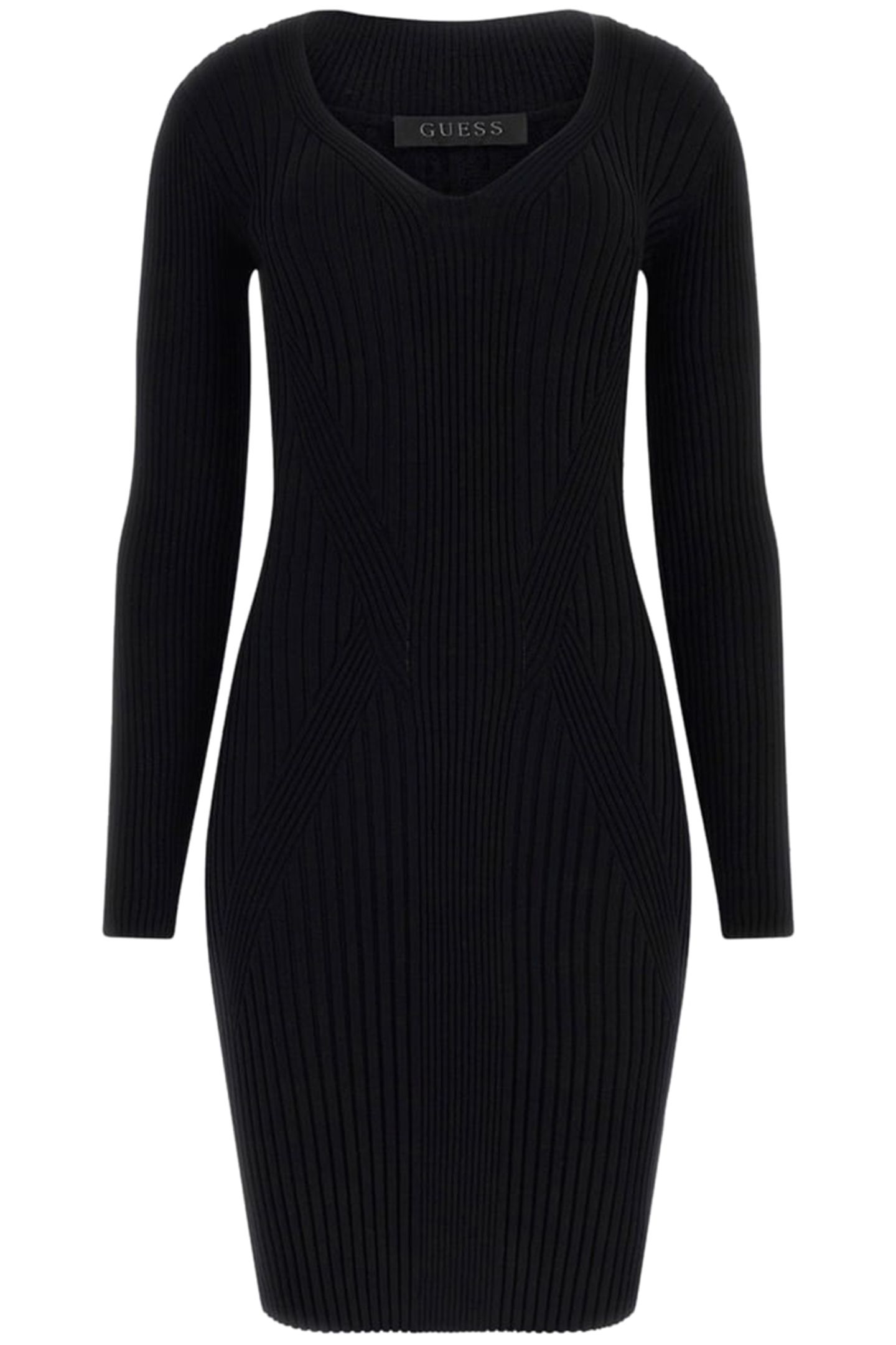 GUESS ECO ES ISABELLA LS DRESS JET BLACK A996 4